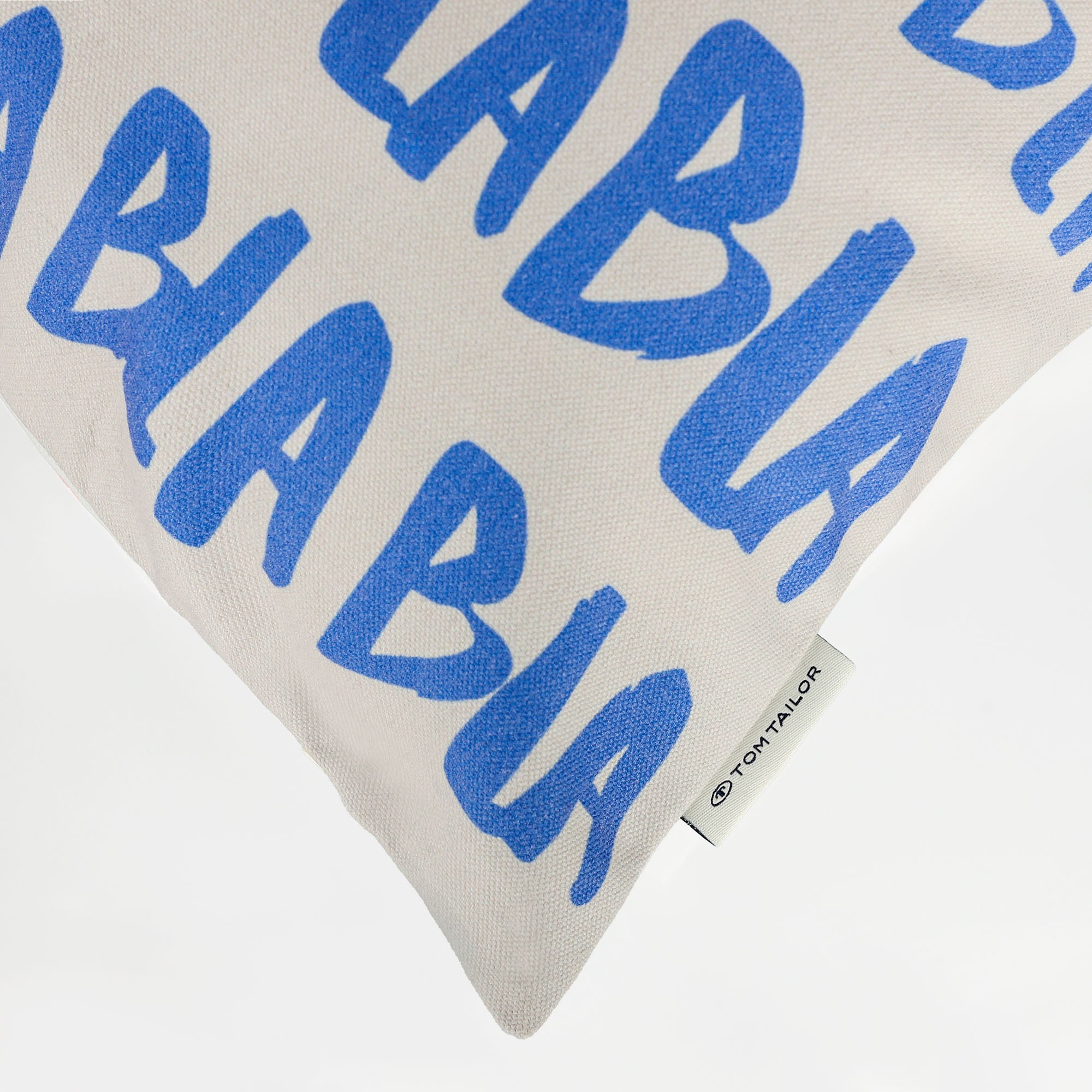 Tom Tailor Zierkissenhülle gewebt – Fröhliche Sommermotive, Streifen & maritime Prints, dekorative Stickereien, pflegeleichter Materialmix