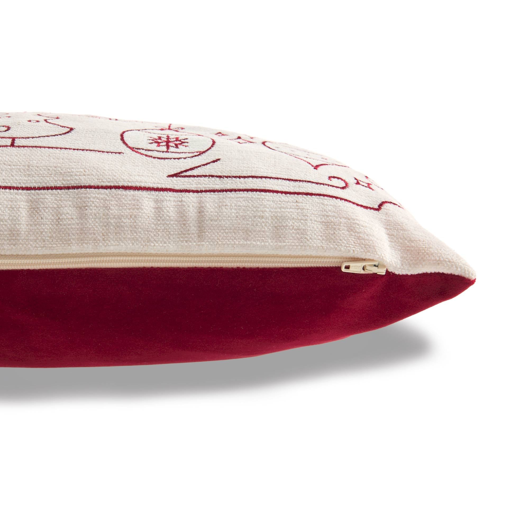 TOM TAILOR Weihnachtskissenhüllen – festlich, weich & stilvoll aus Chenille, Velvet & Strick in verschiedenen Größen