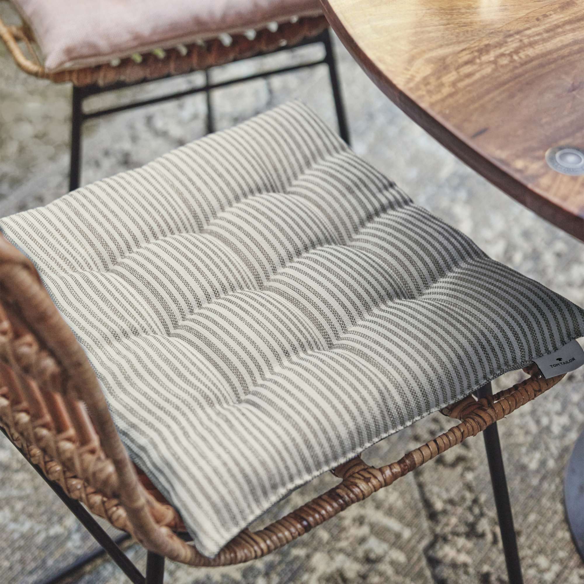 Sitzkissen Fresh Stripe im 2er Set