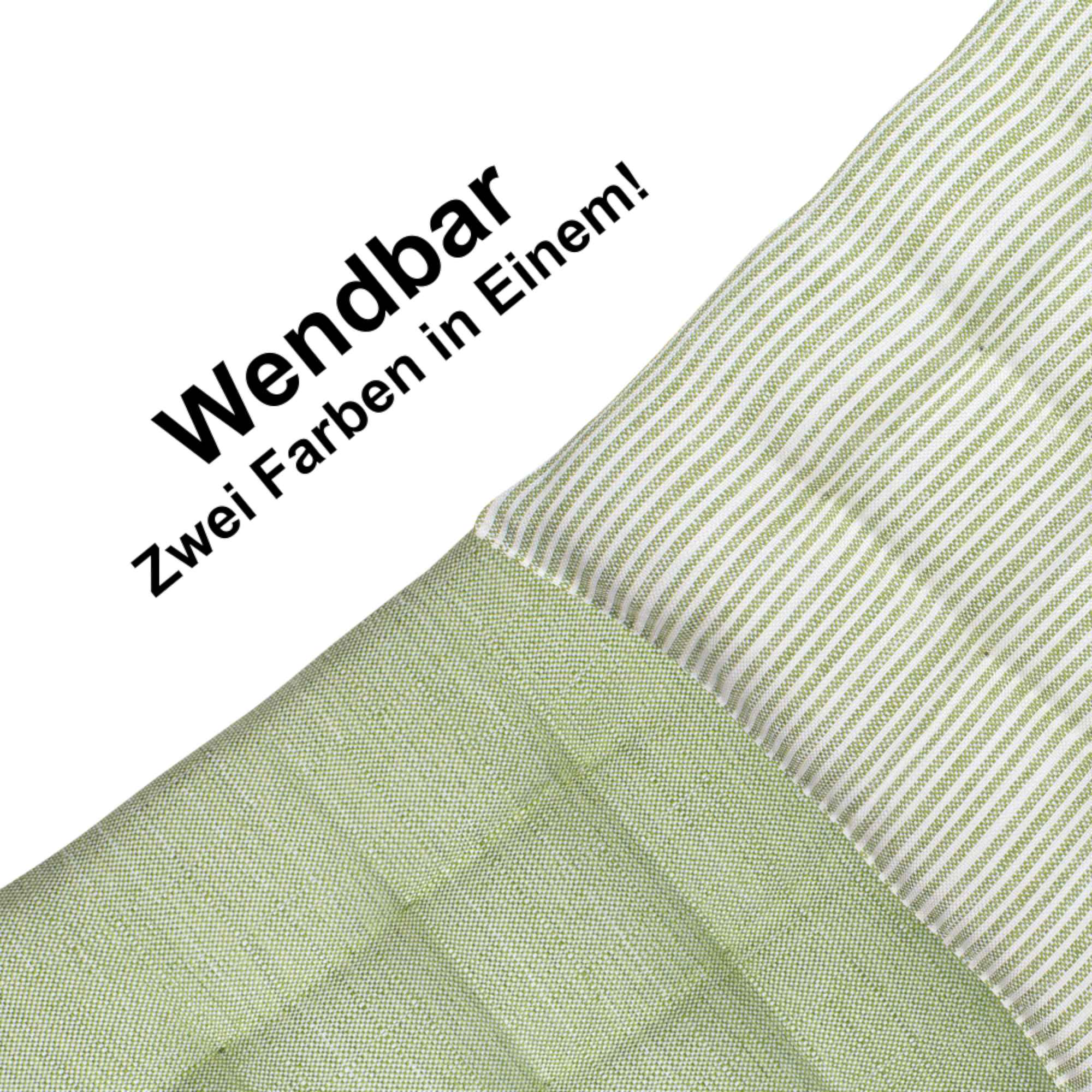 Sitzkissen Fresh Stripe im 4er SparSet