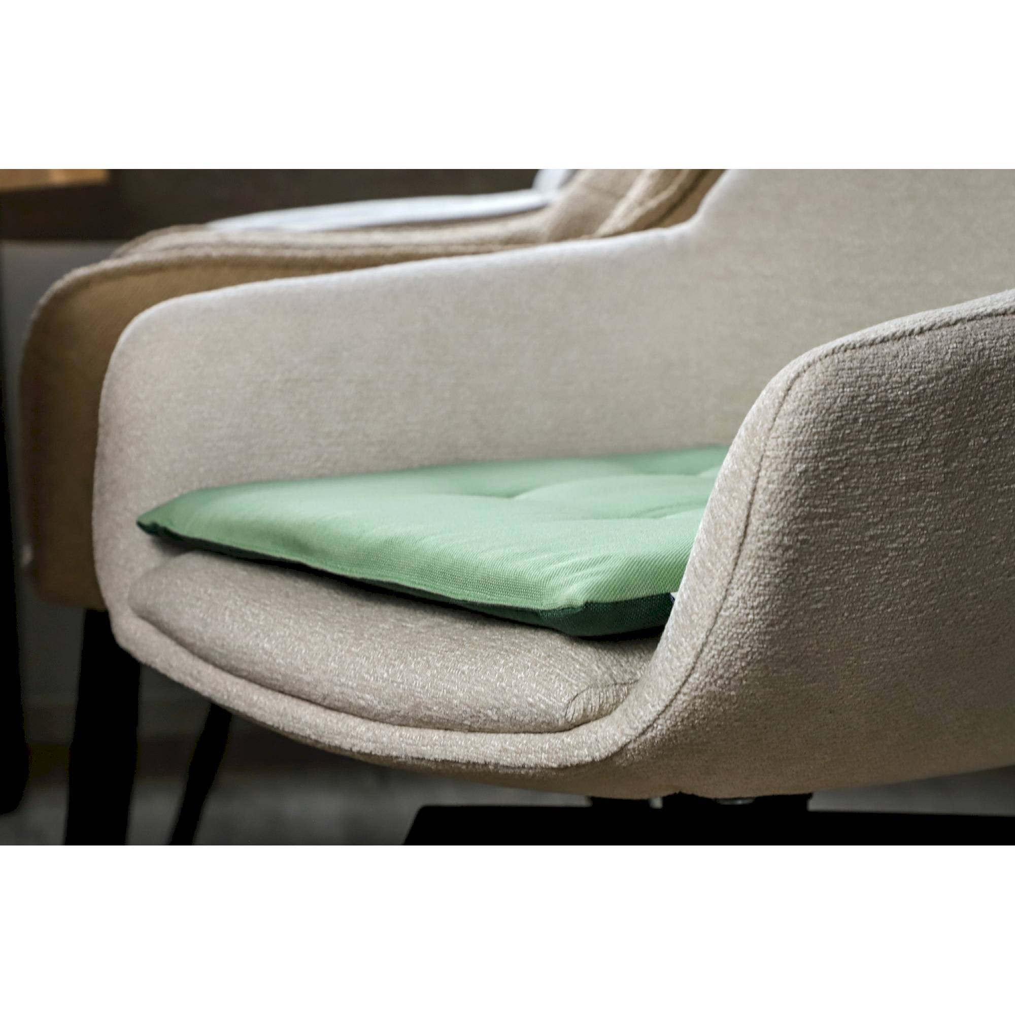 TOM TAILOR Sitzkissen 2er Set - weicher Baumwoll-Mix - 40x40cm