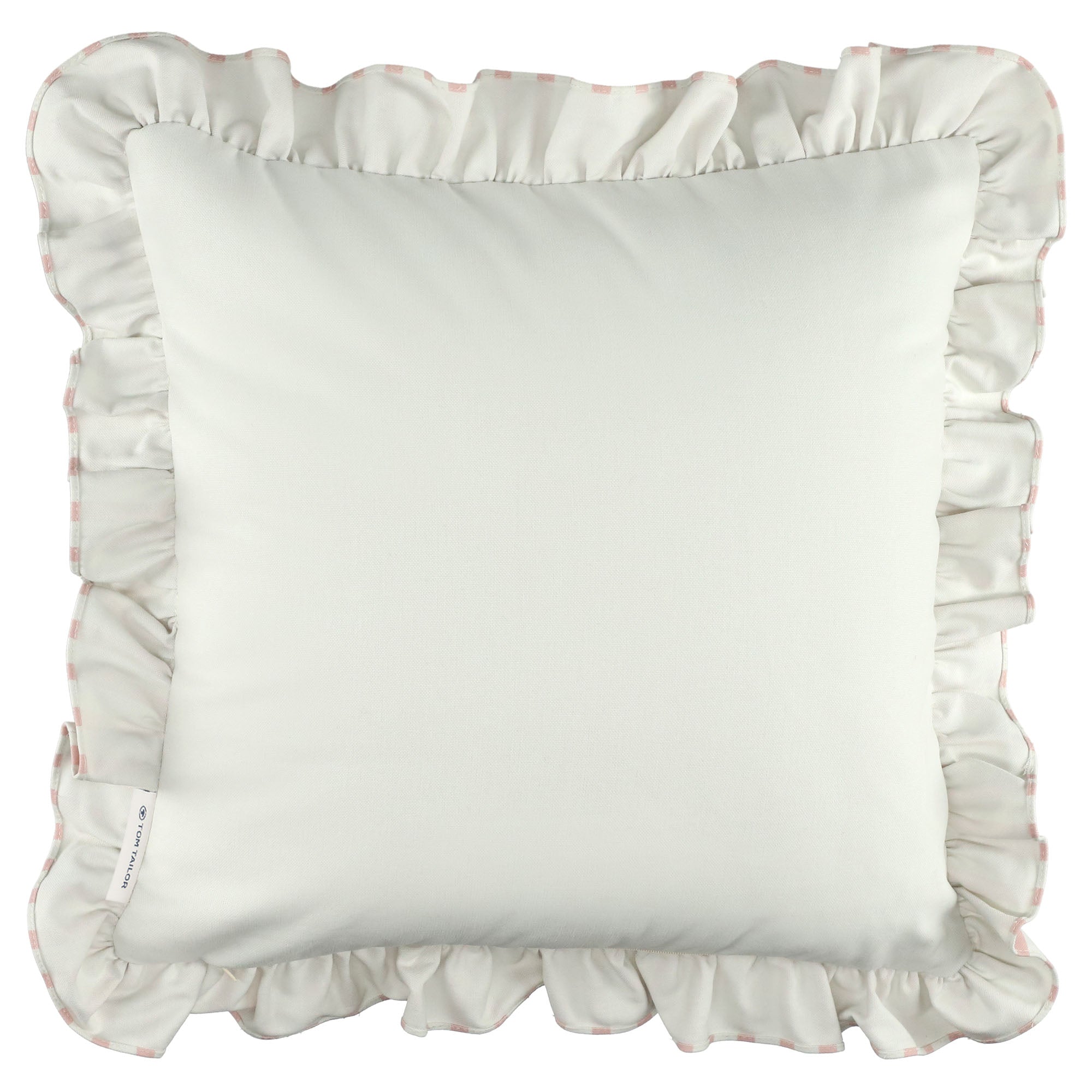 Tom Tailor Zierkissenhülle gewebt – Fröhliche Sommermotive, Streifen & maritime Prints, dekorative Stickereien, pflegeleichter Materialmix