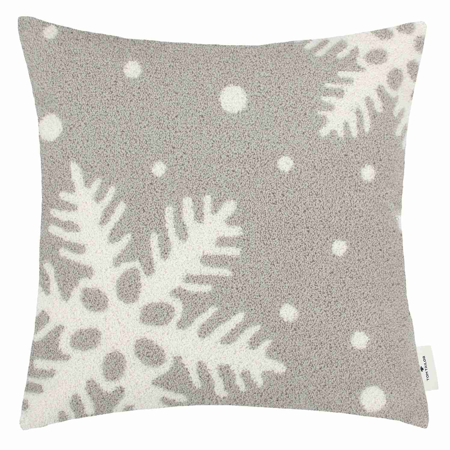 Zierkissenhülle Winter Flake • Schneeflockenmotiv • 45x45 cm