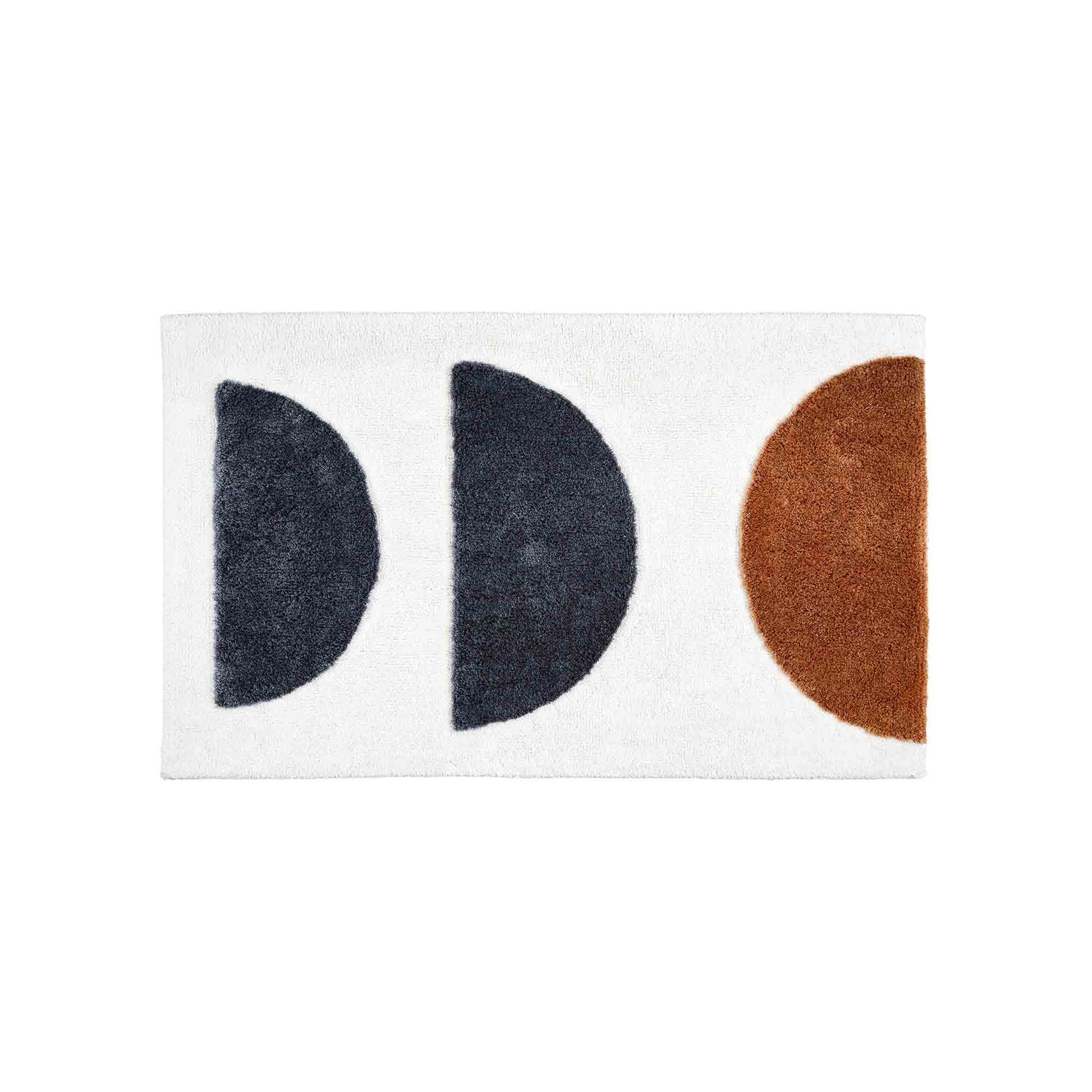 Badematte BARBADOS SEMI-CIRCLES in 2 Größen