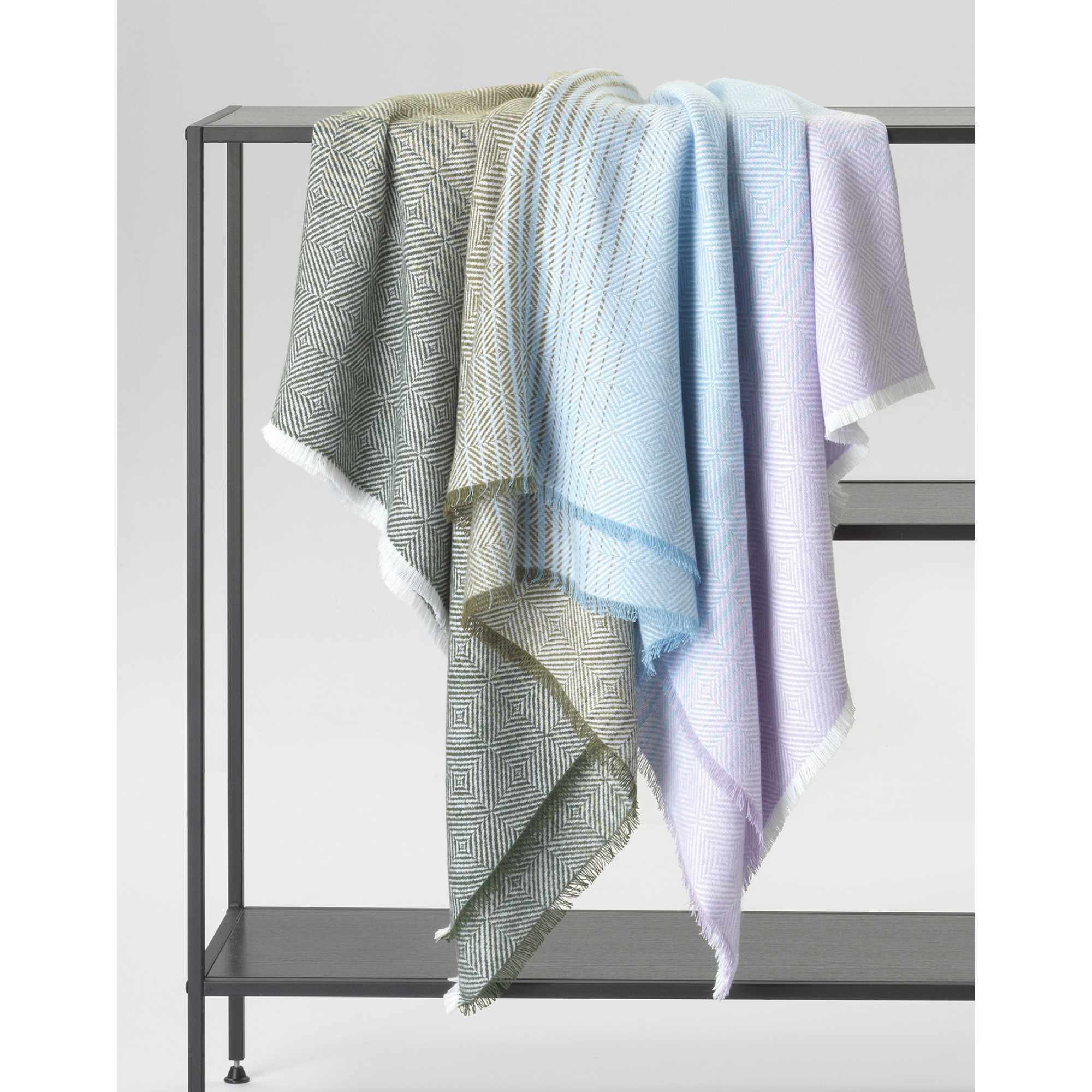 Mehrfarbiges Jacquard Plaid August 150x180 cm - WohnDirect.com - Heimtextilien für stilvolles Wohnambiente