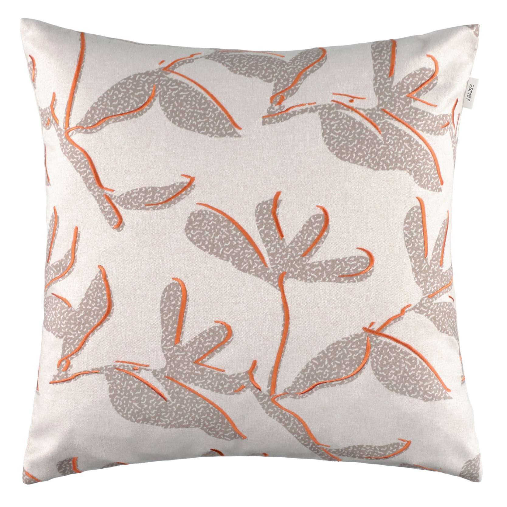 Kissen Babette mit floraler Stickerei 45x45 cm
