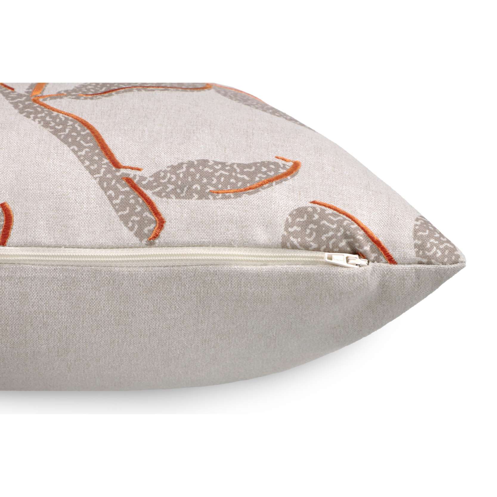 Kissen Babette mit floraler Stickerei 45x45 cm - WohnDirect.com - Heimtextilien für stilvolles Wohnambiente