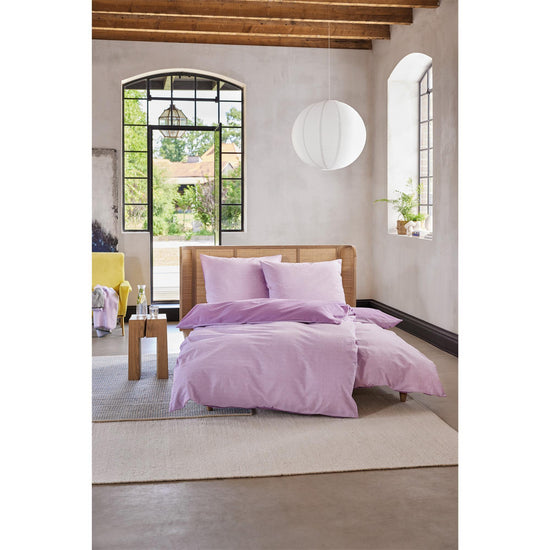 Seersucker Bettwäsche mit Streifen in 3 Farben-Ganzjahresbettwäsche-ESPRIT-Grün-135 x 200 cm-Wohndirect - Fußmatten, Badematten und mehr