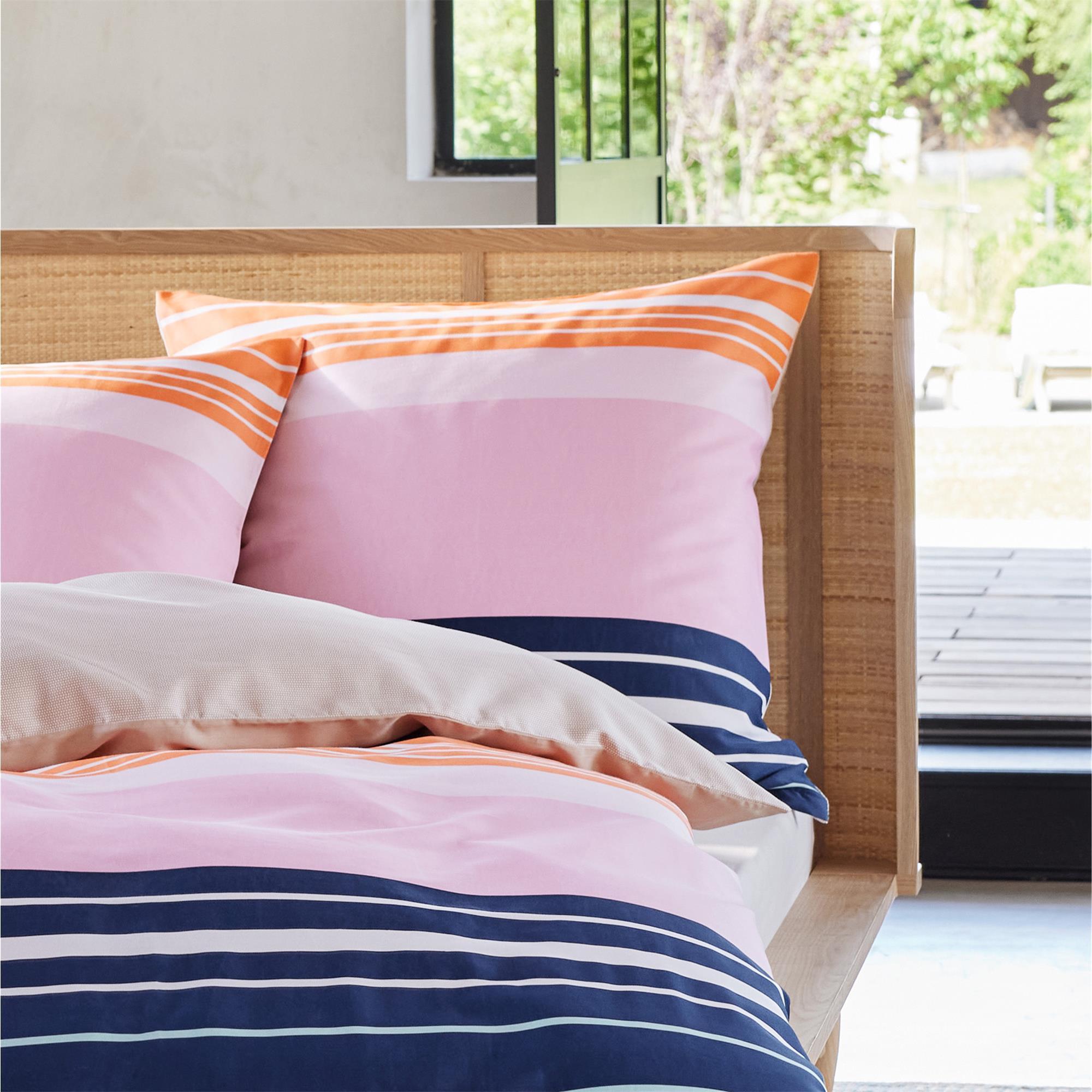 Satin Bettwäsche mit Streifen aus nachhaltigerer Baumwolle - WohnDirect.com - Heimtextilien für stilvolles Wohnambiente