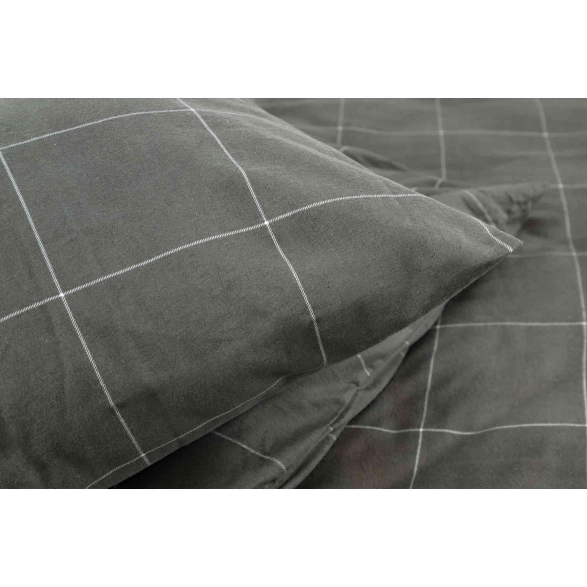 Flanell Bettwäsche Check mit Karomuster
