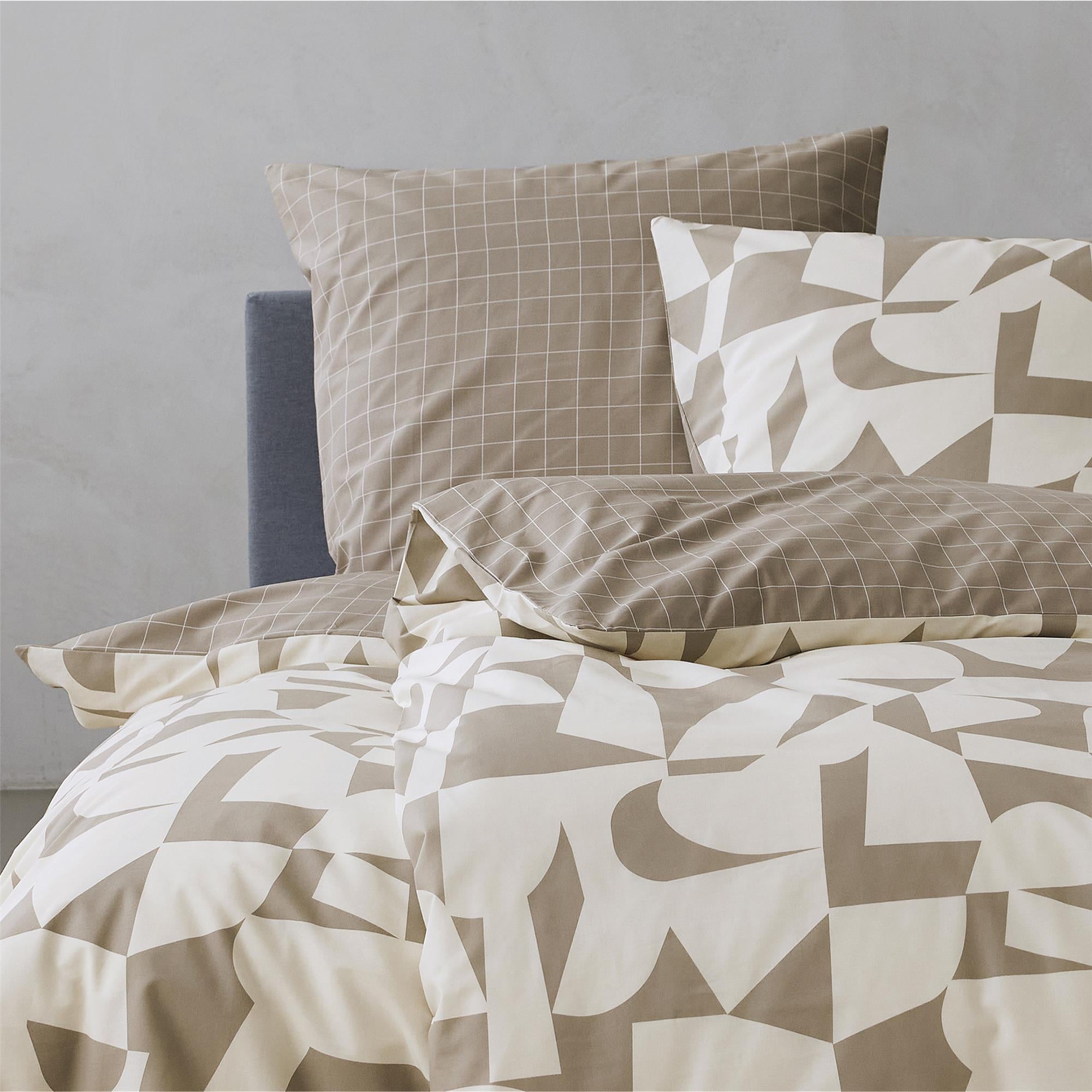 Bettwäsche mit geometrischem Muster - WohnDirect.com - Heimtextilien für stilvolles Wohnambiente