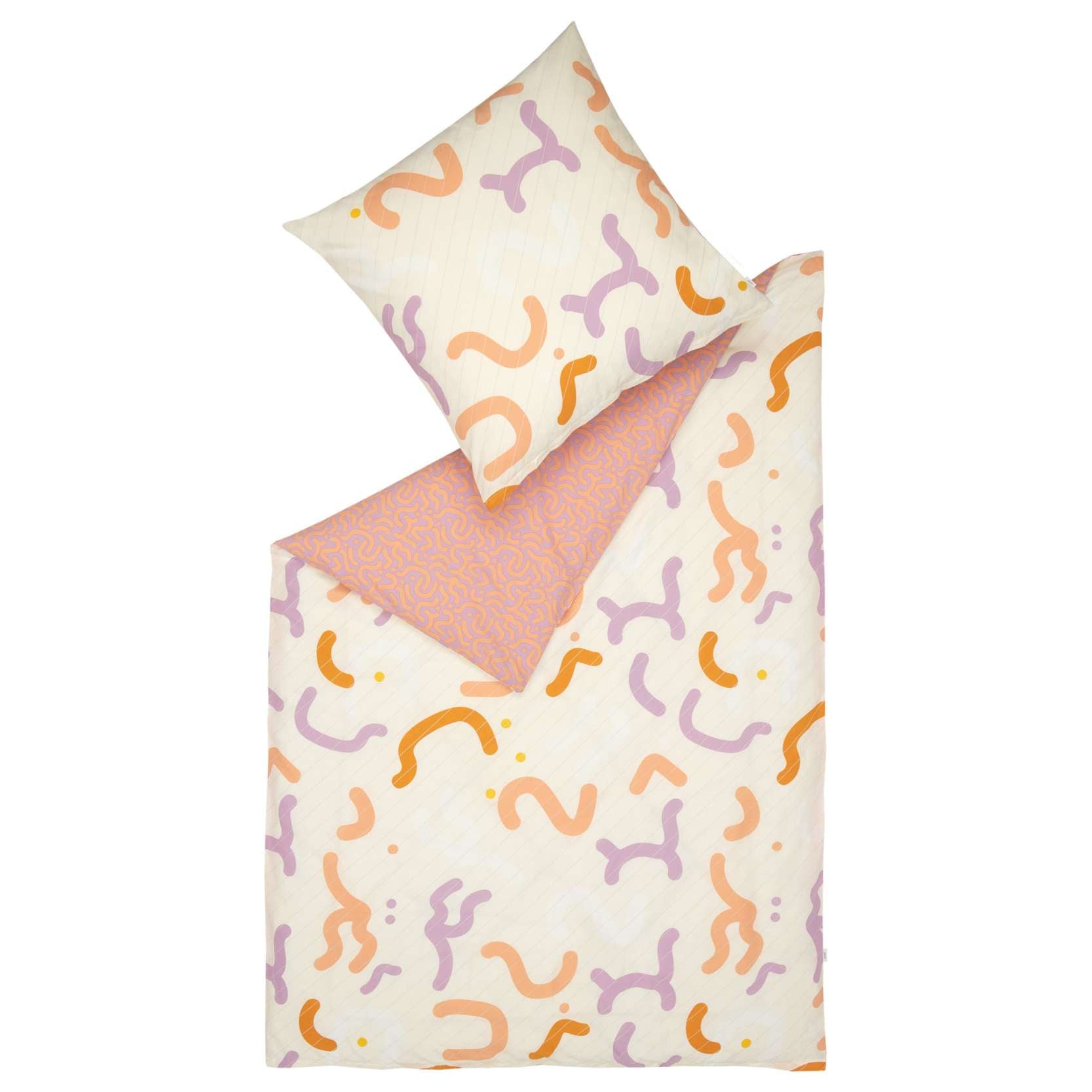 Renforce Bettwäsche Crinkles mit Formdesign
