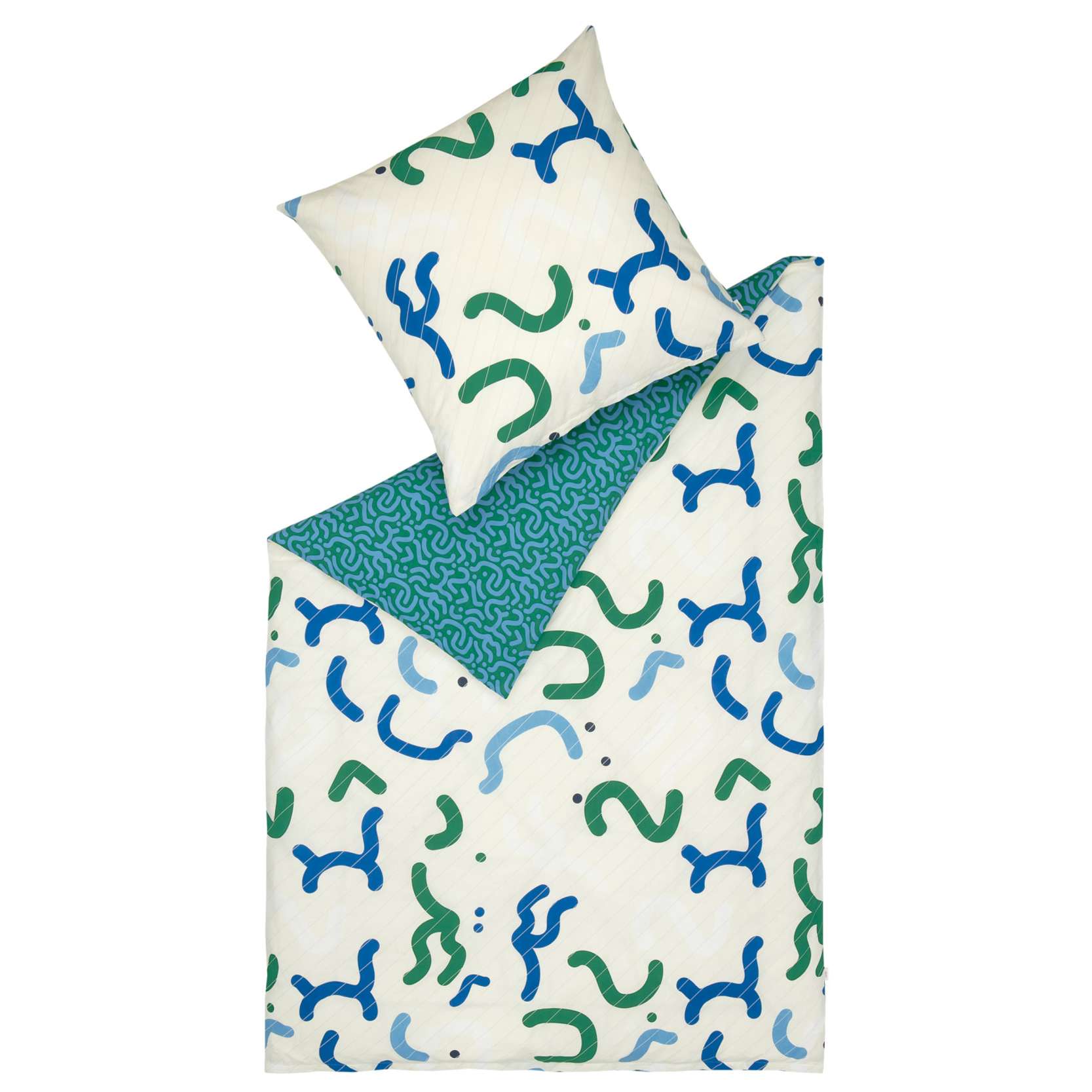 Renforce Bettwäsche Crinkles mit Formdesign