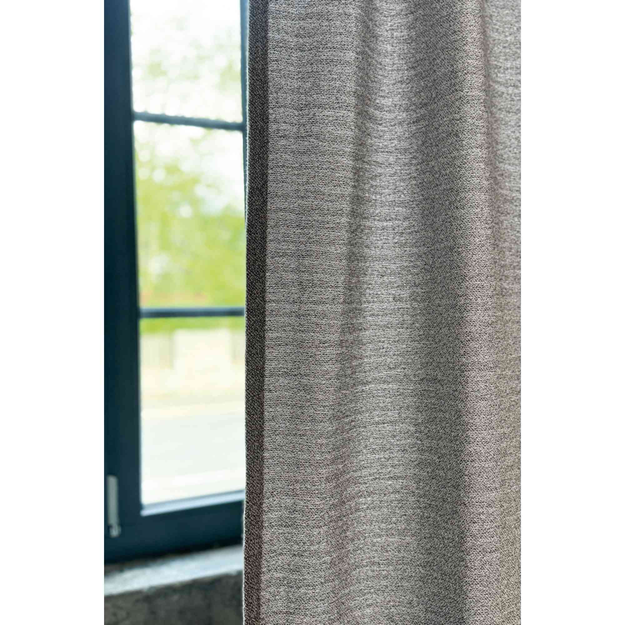 Blickdichter Schlaufenschal Fun mit Streifen 130 x 250 cm