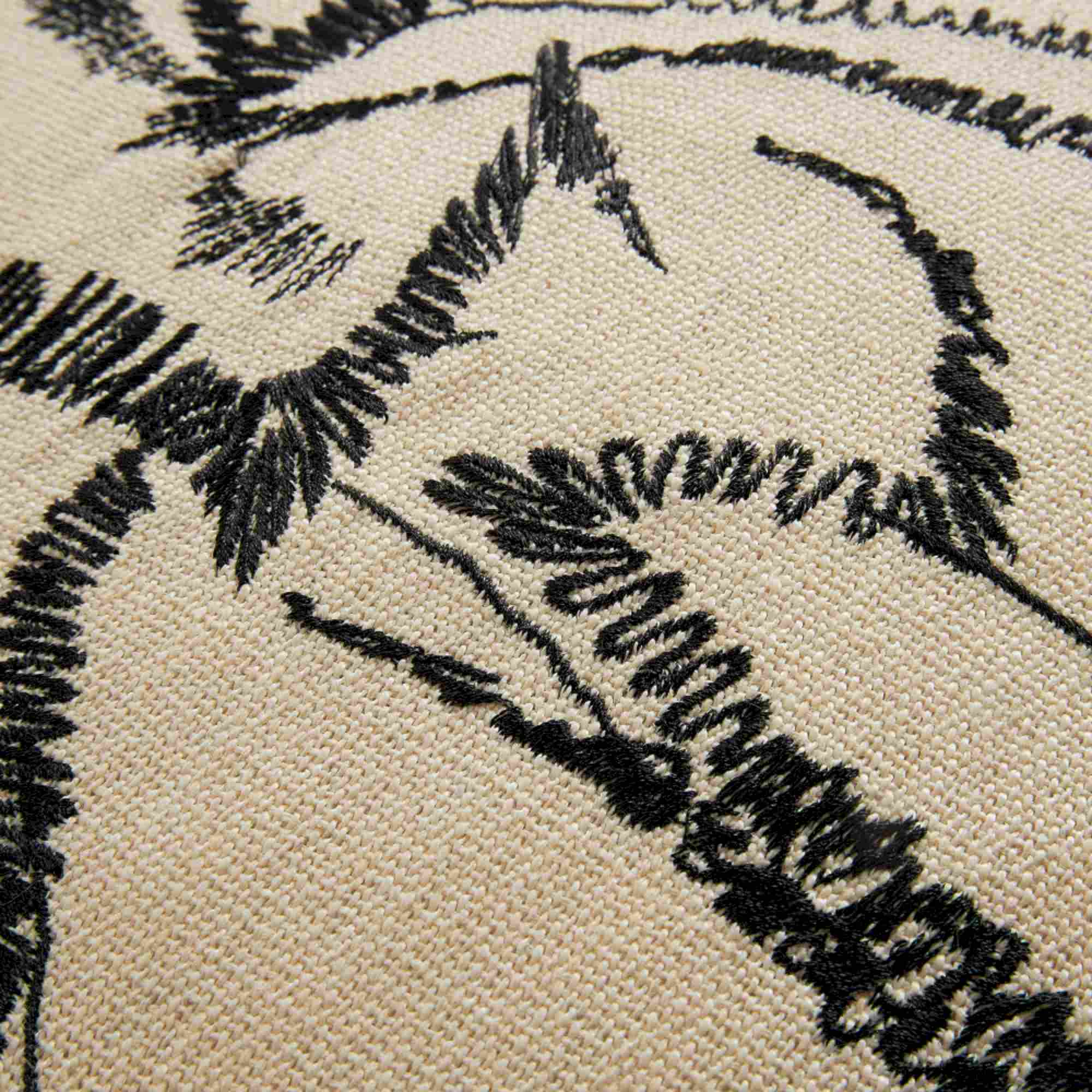 Zierkissenhülle Esprit Uni Beige mit Wellenkante