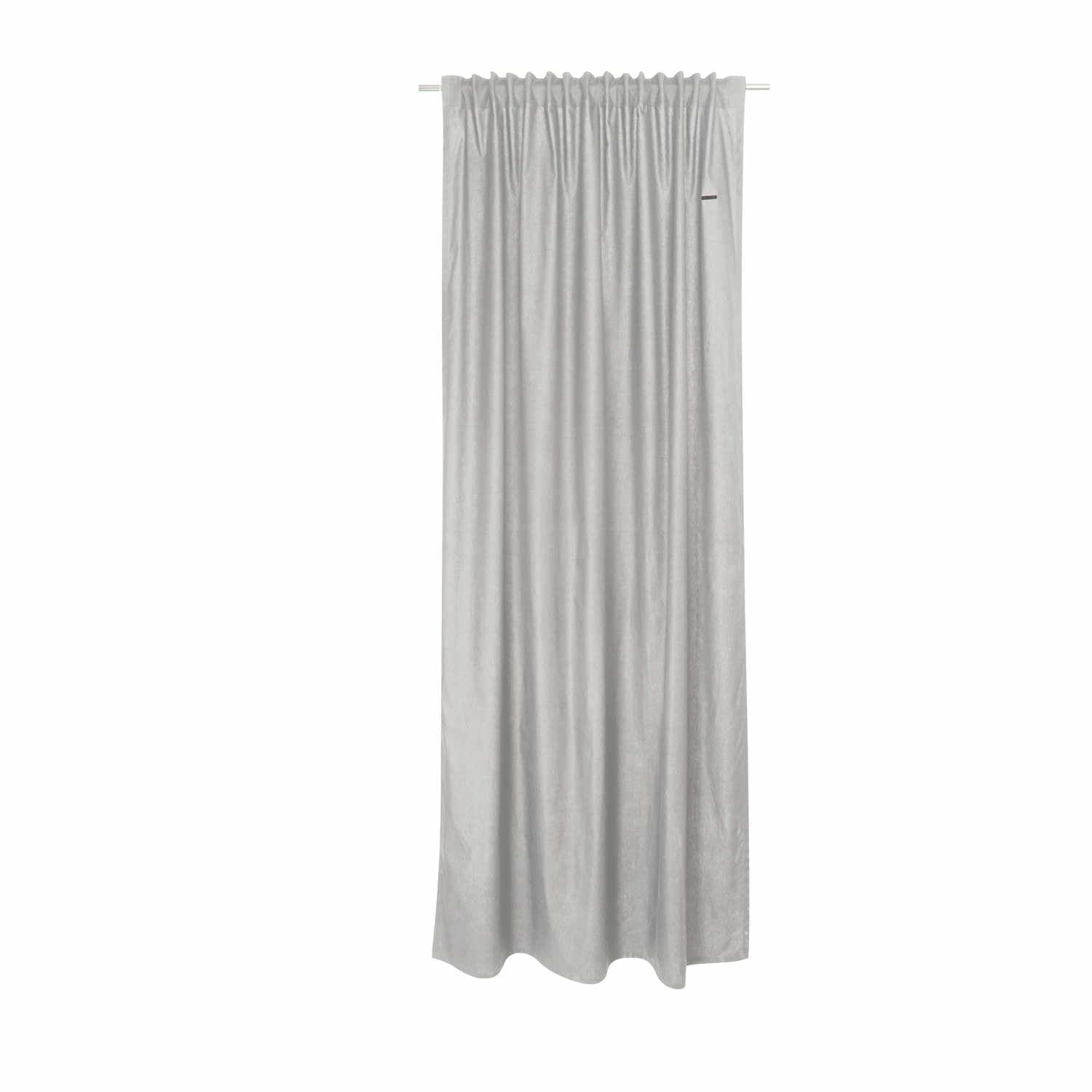 Blickdichter Vorhang Neo • mit verdeckten Schlaufenband • aus "Better Cotton" nachhaltiger Baumwolle • 130 x 250 cm