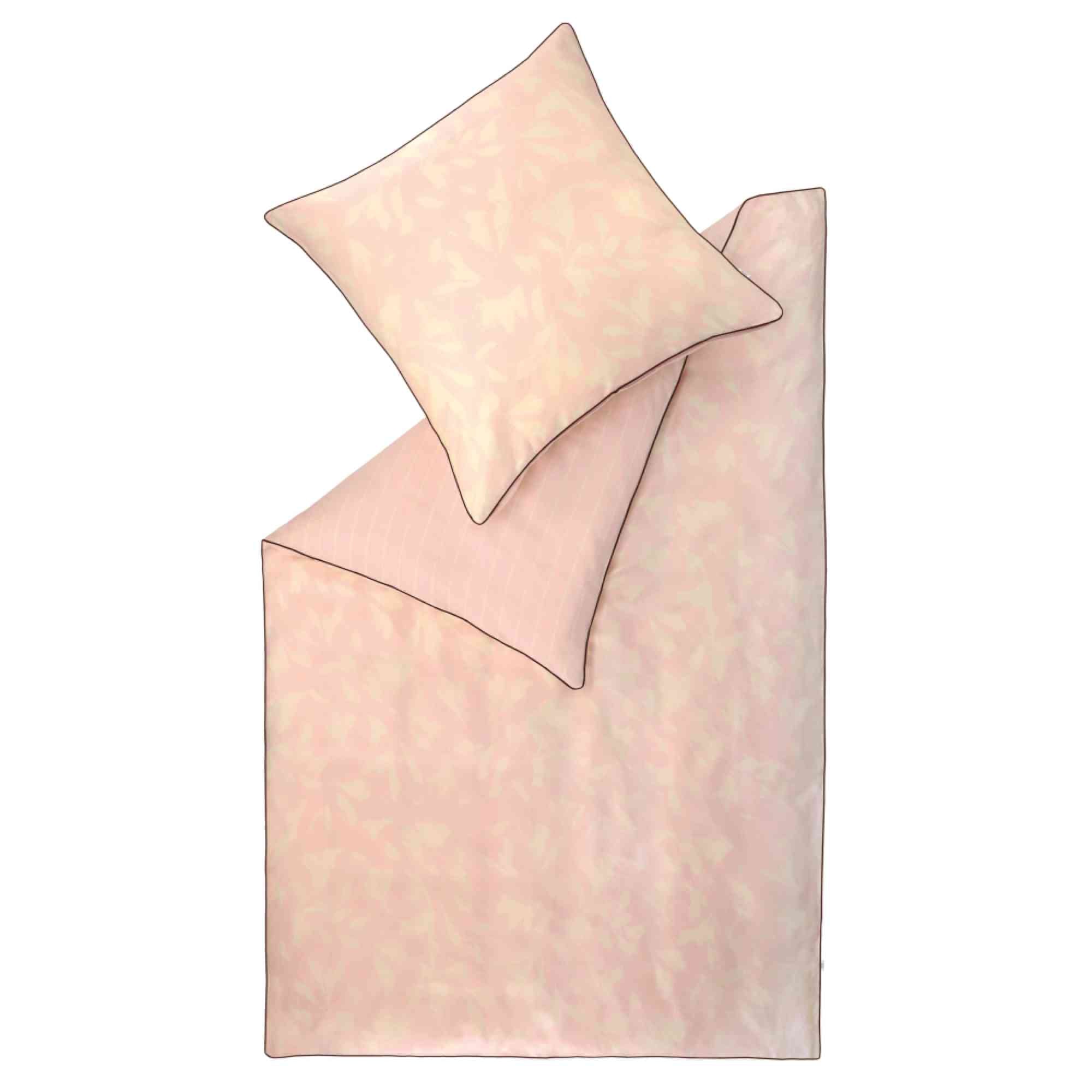Satin Bettwäsche Noel mit floralem Design