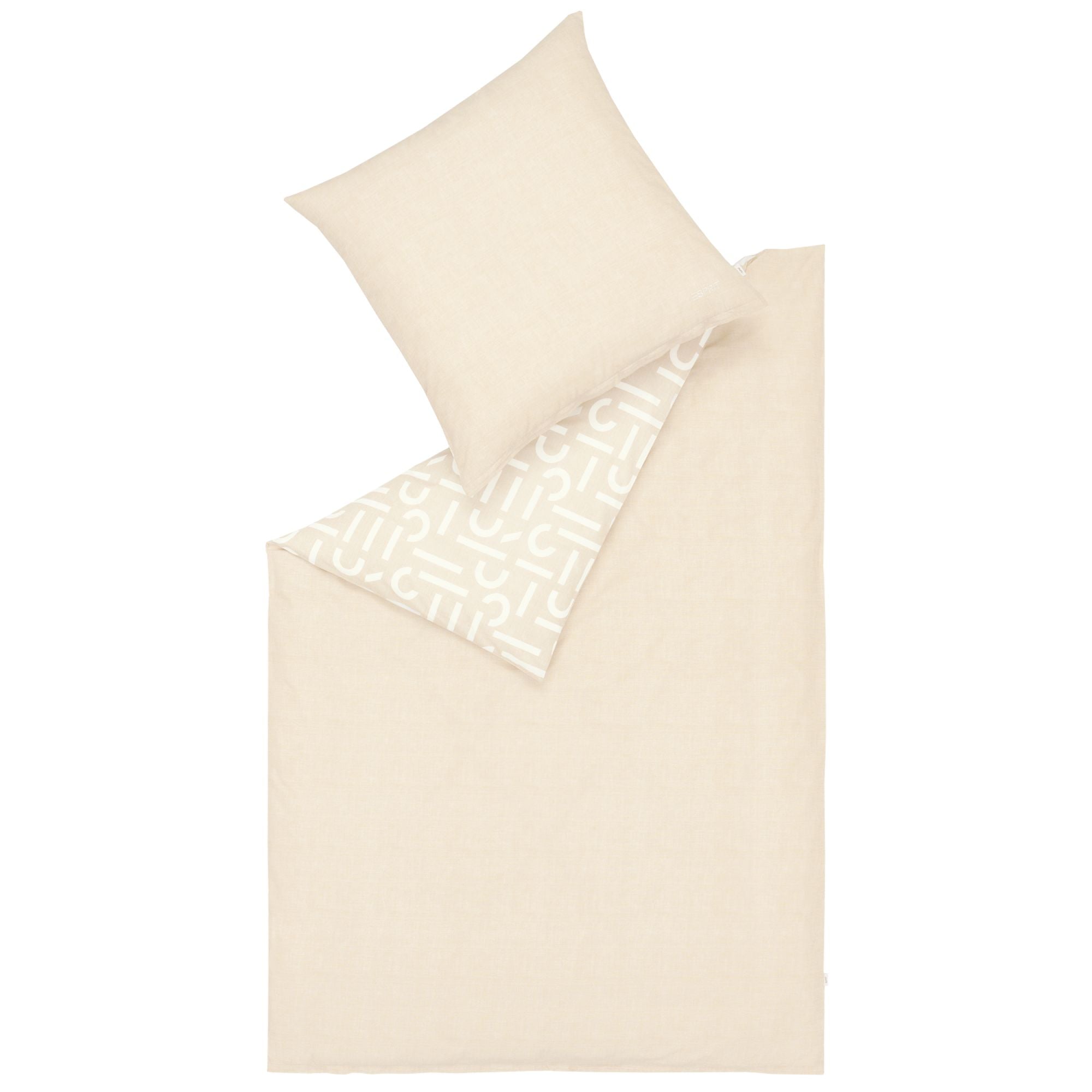 ESPRIT Flanell Winterbettwäsche – Warm & Weich, 100 % Baumwolle