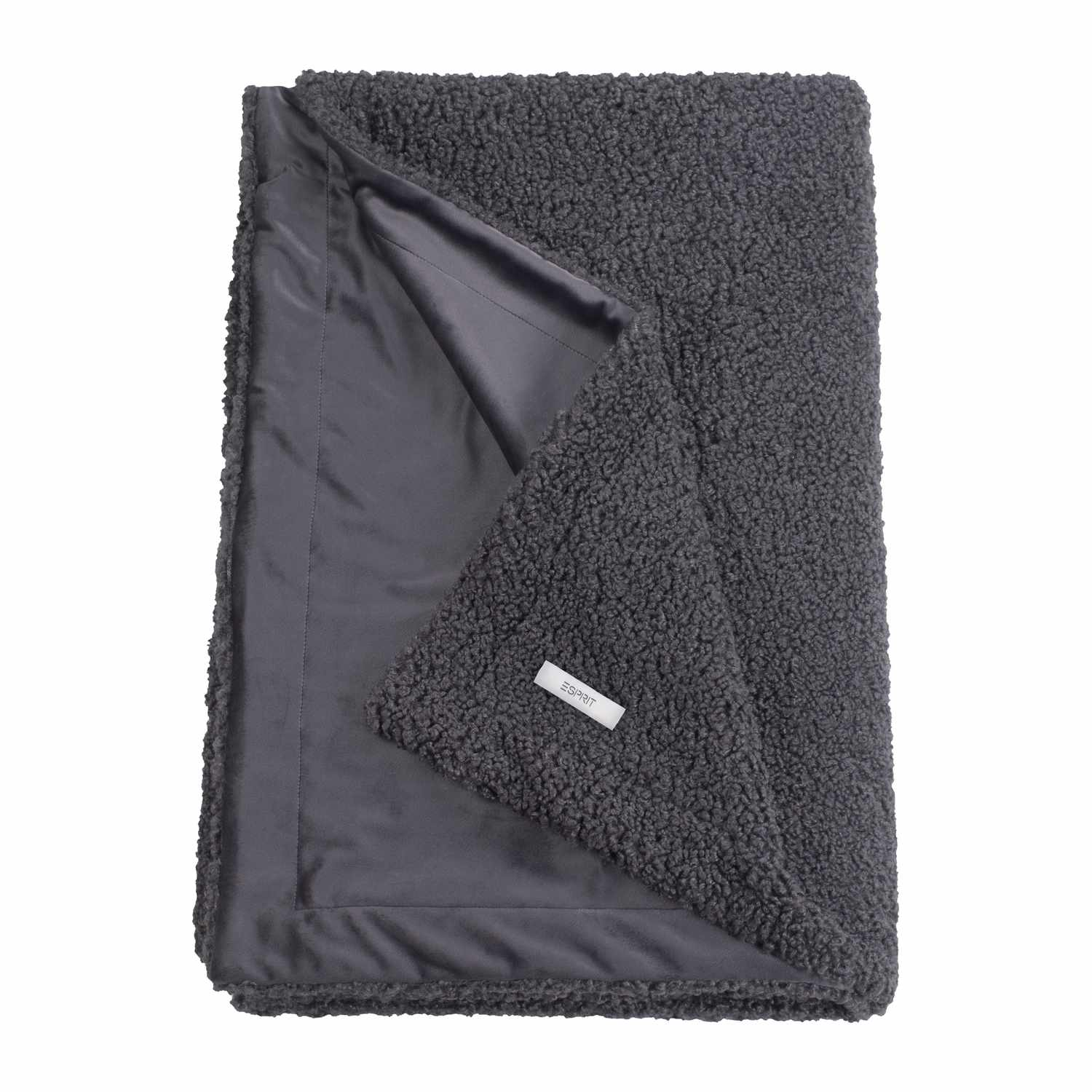 Kuschelige Decke Teddy • einfarbig • mit weichem Teddy-Micro • 130x170cm - WohnDirect.com - Heimtextilien für stilvolles Wohnambiente