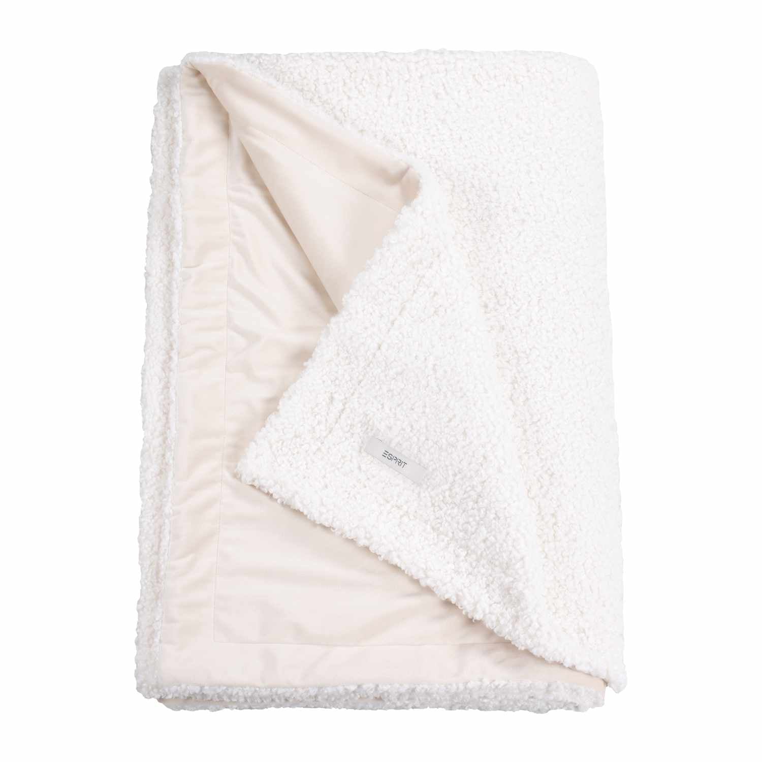Kuschelige Decke Teddy • einfarbig • mit weichem Teddy-Micro • 130x170cm - WohnDirect.com - Heimtextilien für stilvolles Wohnambiente