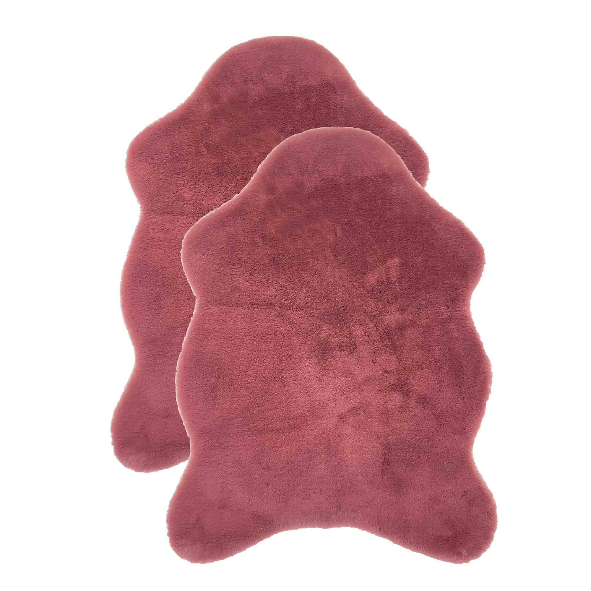 Dekofell ELDA als 2er Set in 6 Farben und 2 Größen - WohnDirect.com - Heimtextilien für stilvolles Wohnambiente