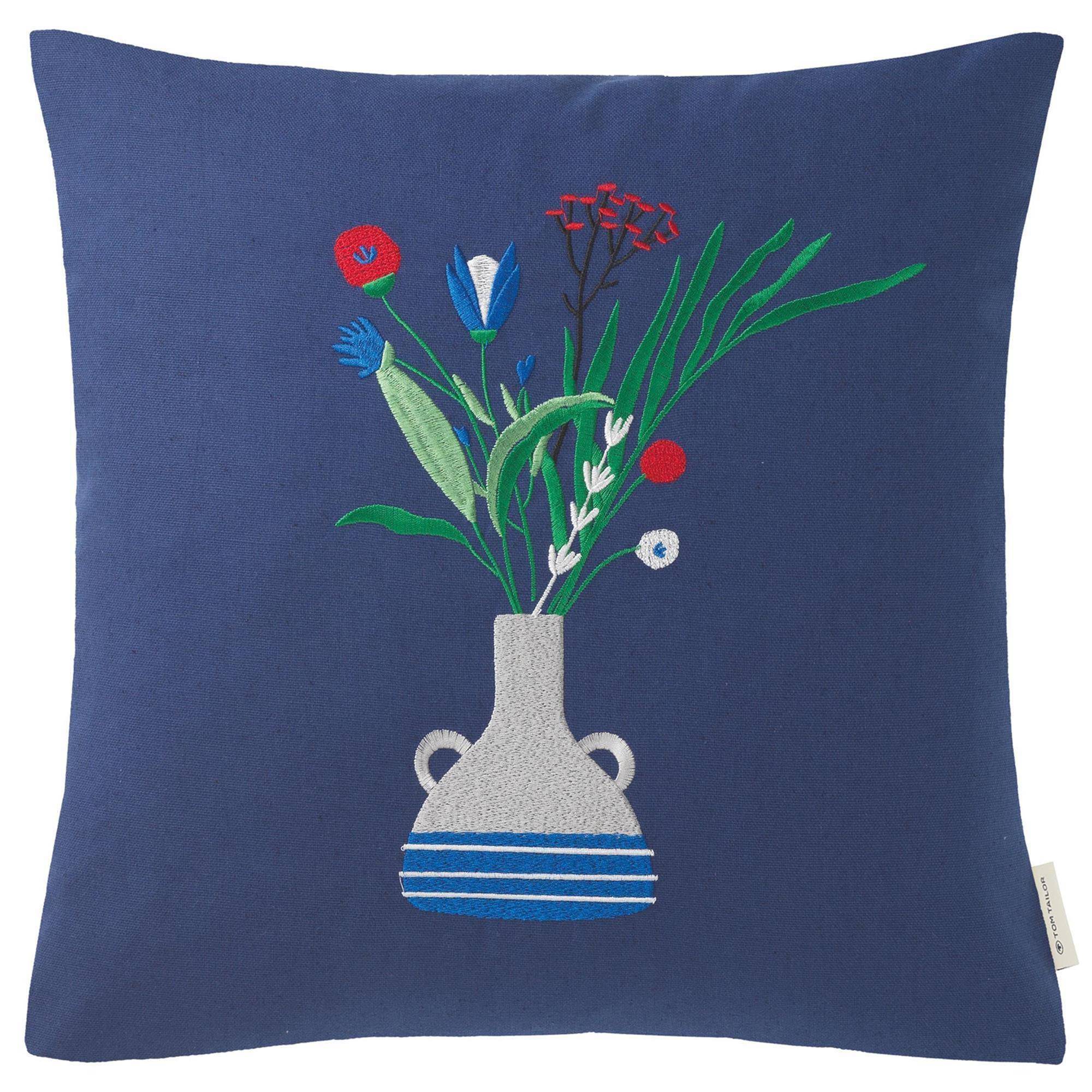 Kissenhülle mit Blumenmotiv 45 x 45 cm - WohnDirect.com - Heimtextilien für stilvolles Wohnambiente