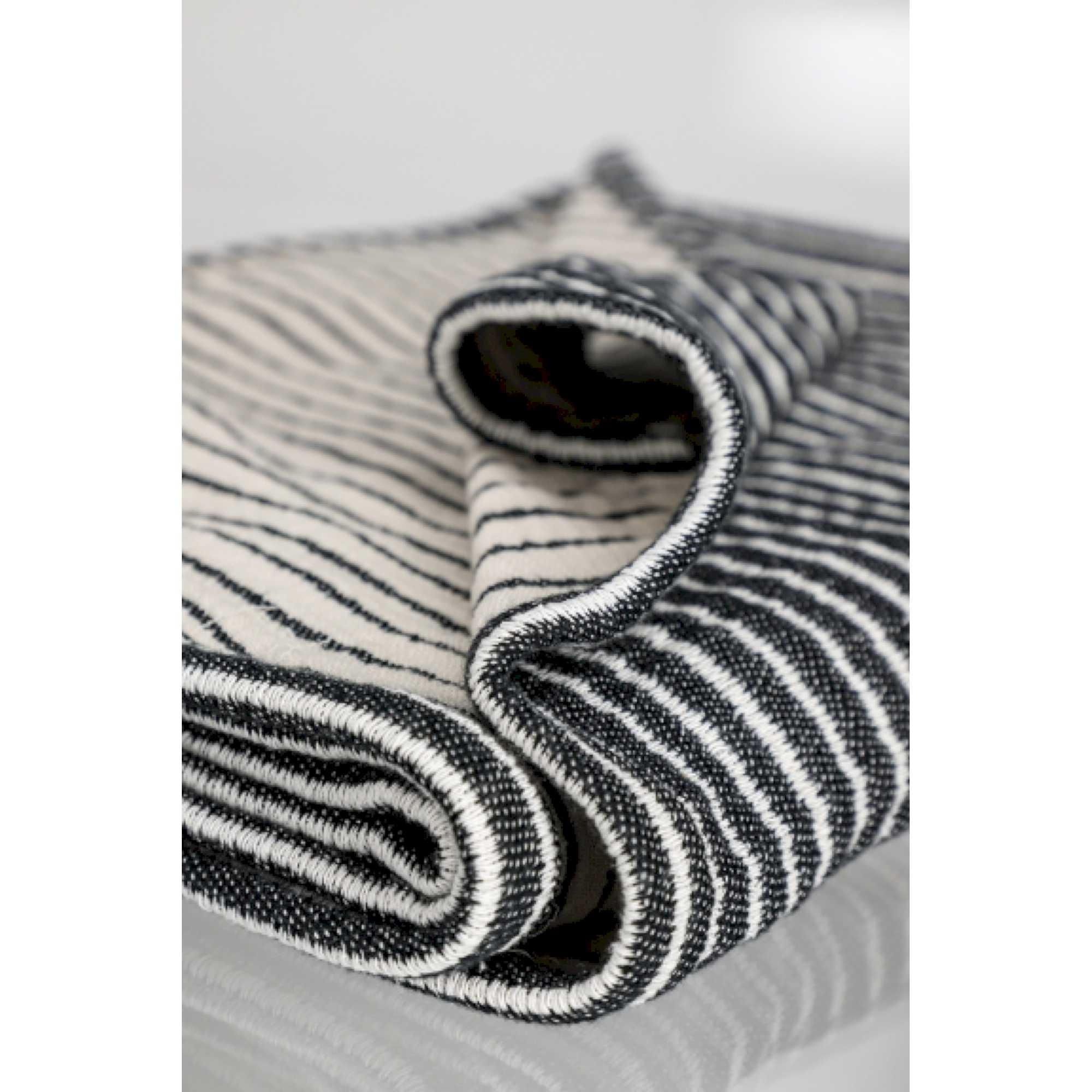 Plaid Line gestreift im Naturlook 130 x 170 cm - WohnDirect.com - Heimtextilien für stilvolles Wohnambiente