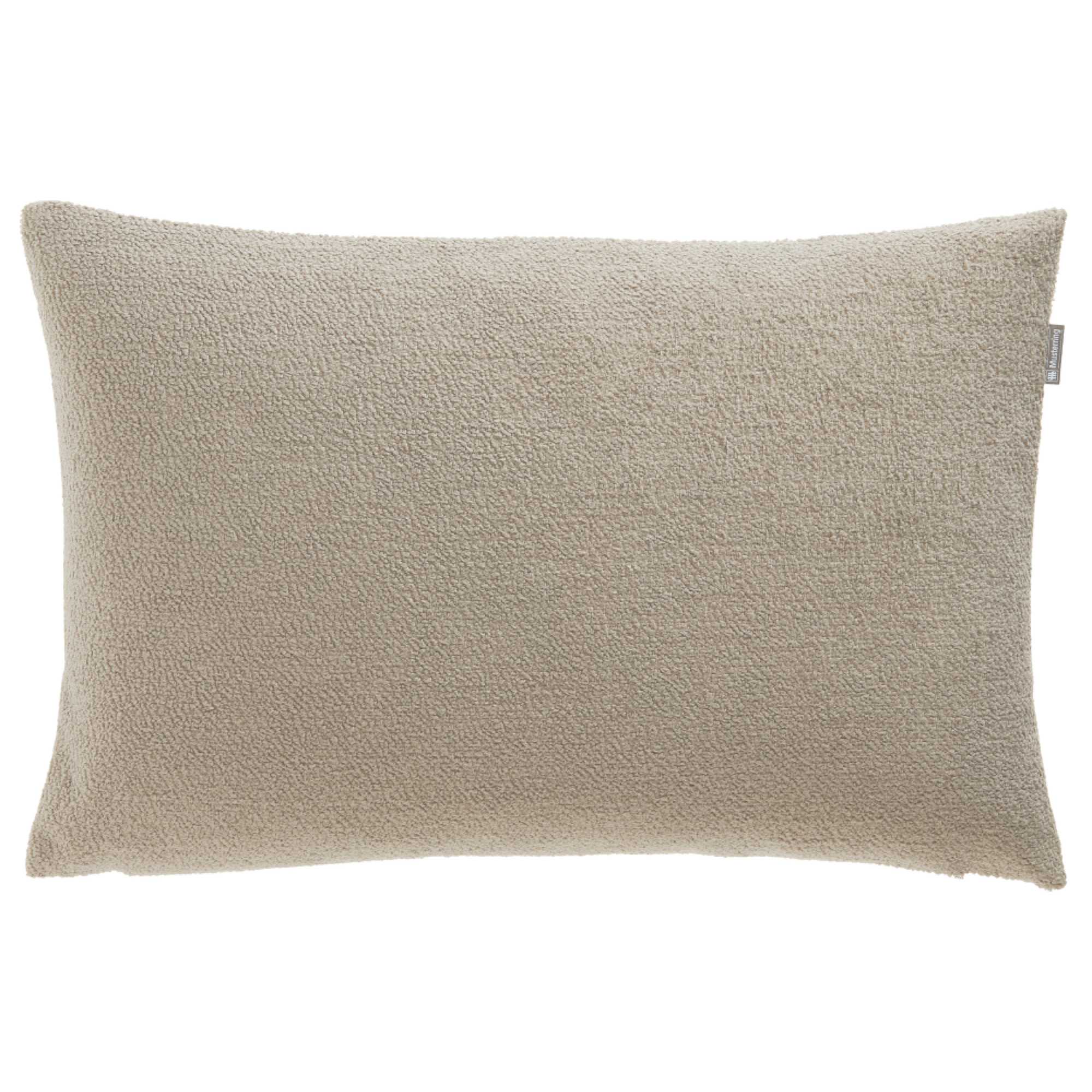 Elegante Zierkissenhülle Match aus Bouclestoff