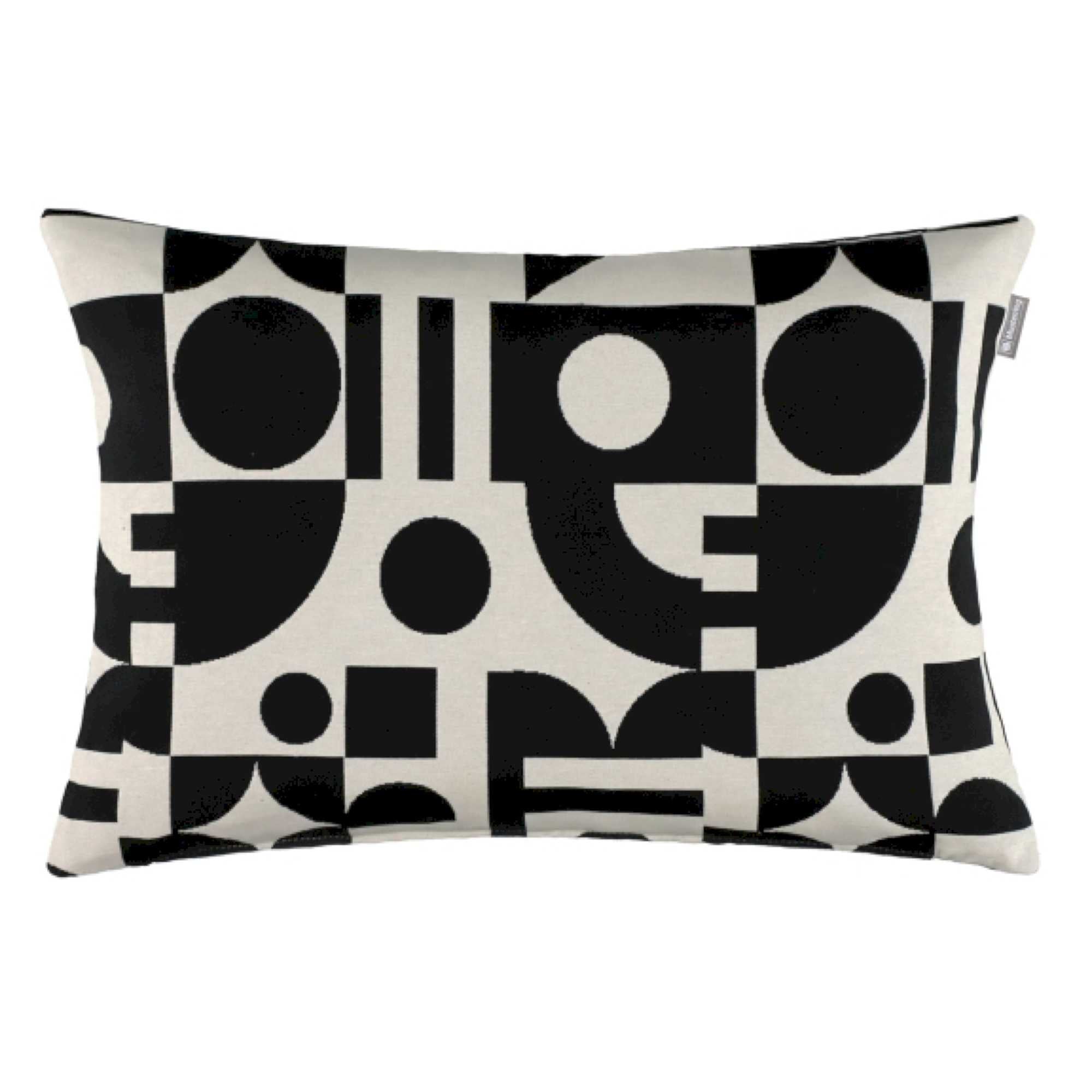Kissenhülle Shape mit geometrischen Formen 38 x 58 cm