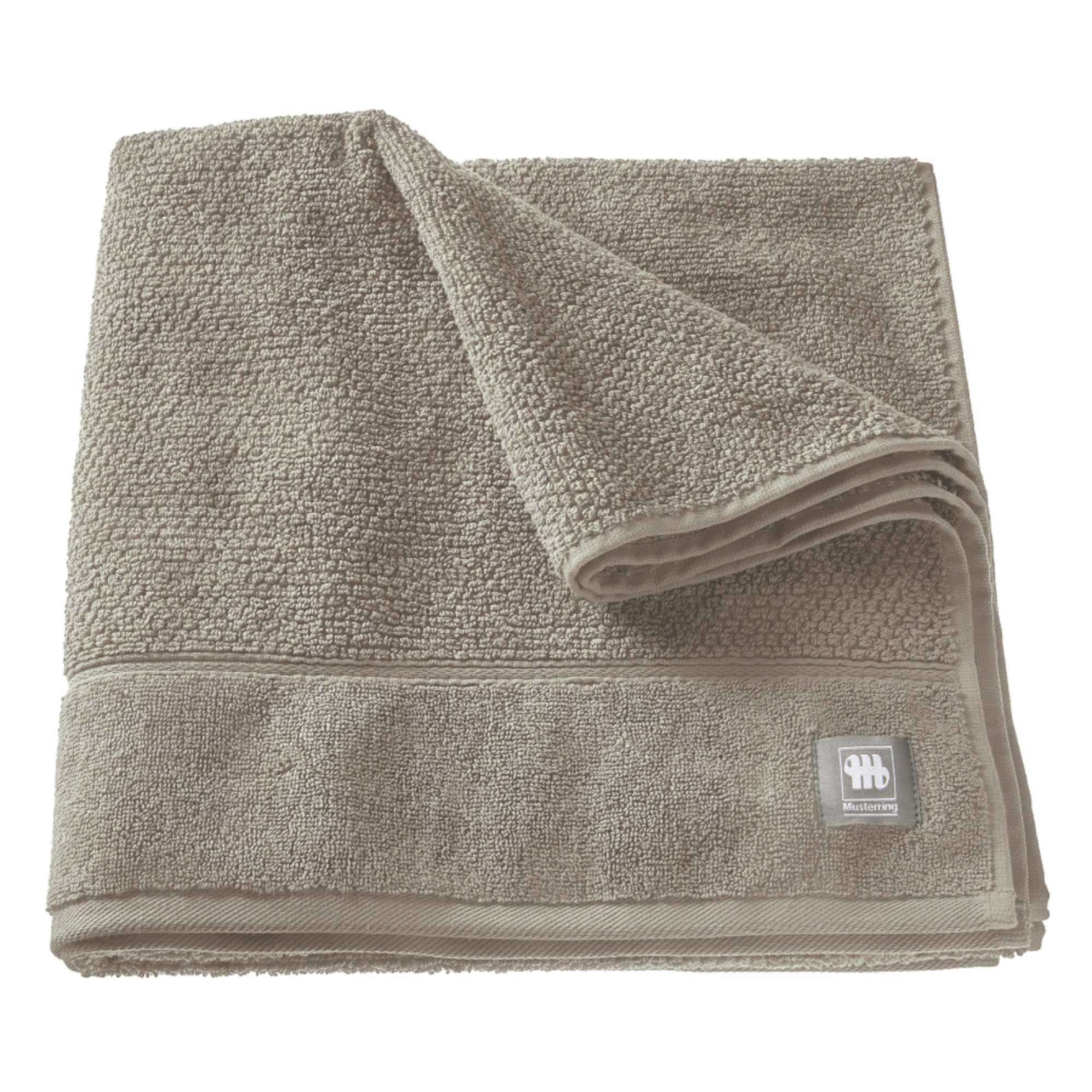 Weiches Duschtuch/Badetuch Solid mit Popcorn Effekt