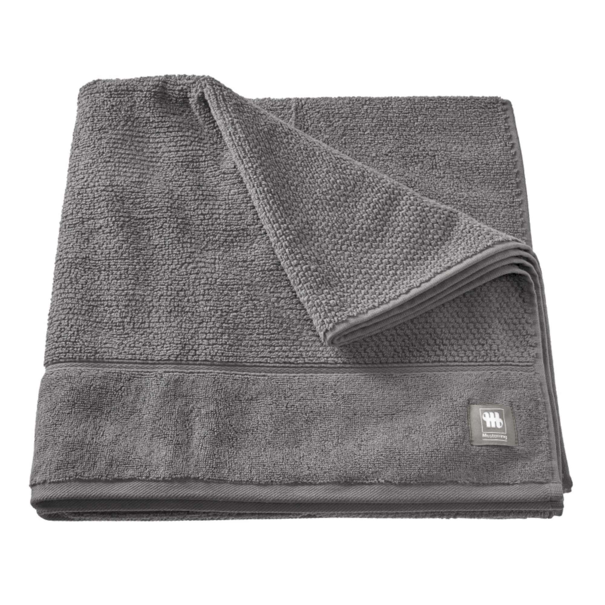Weiches Duschtuch/Badetuch Solid mit Popcorn Effekt