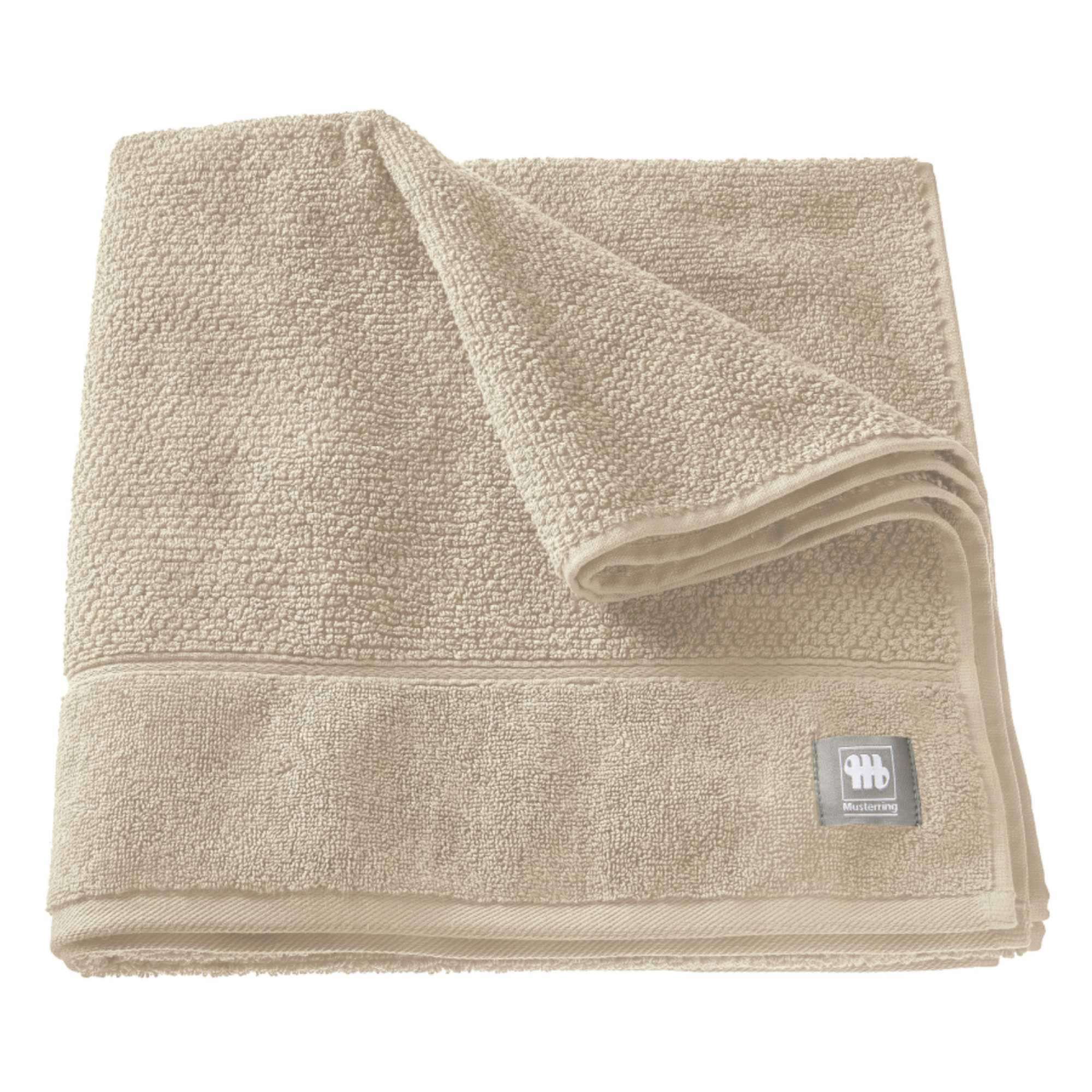 Weiches Duschtuch/Badetuch Solid mit Popcorn Effekt