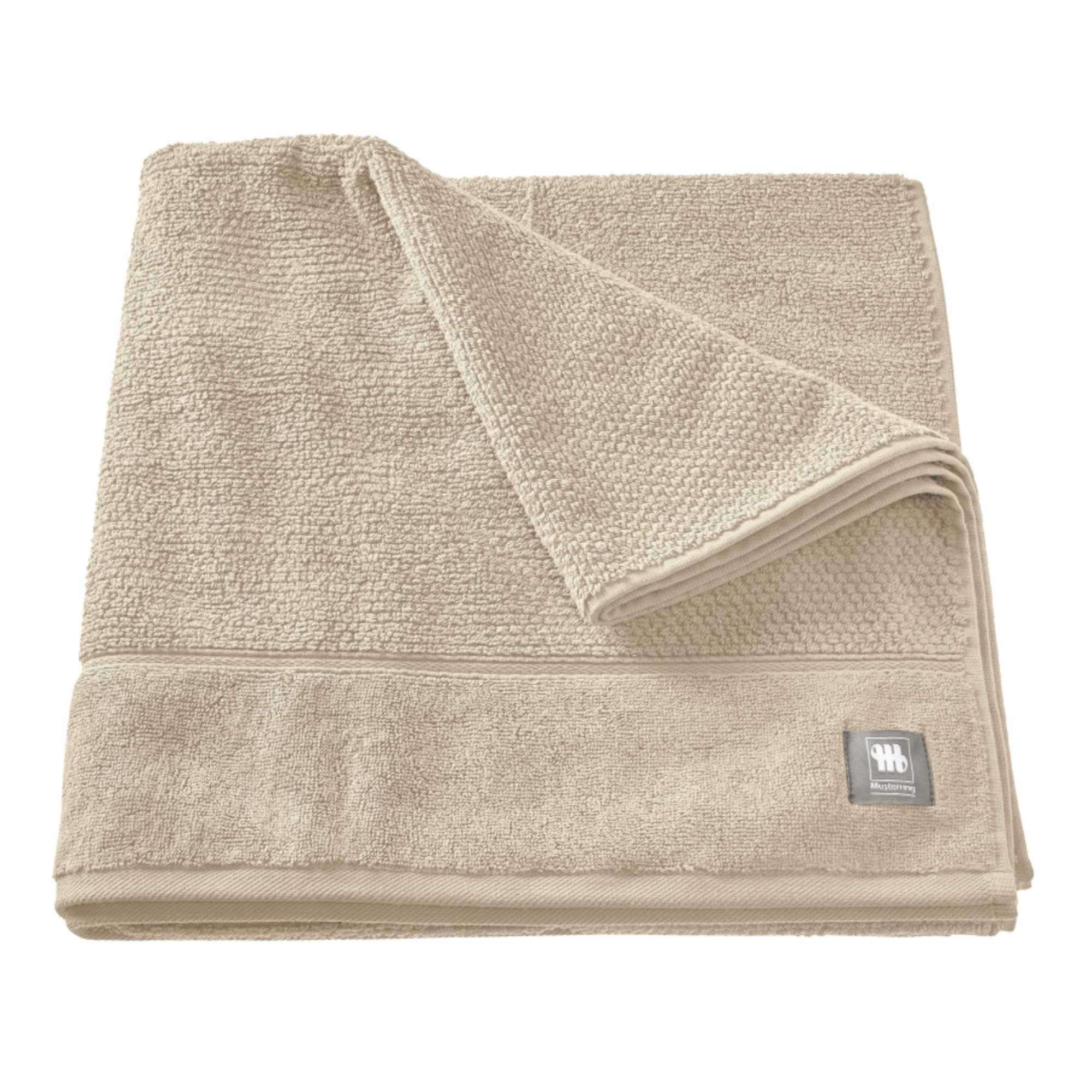 Weiches Duschtuch/Badetuch Solid mit Popcorn Effekt