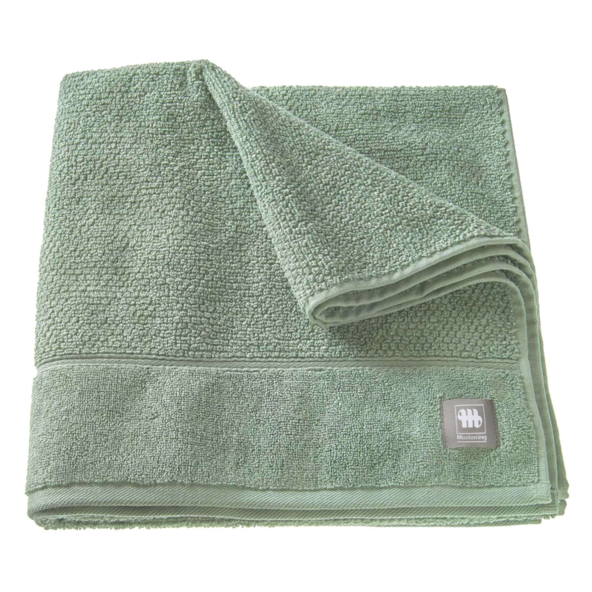 Weiches Duschtuch/Badetuch Solid mit Popcorn Effekt