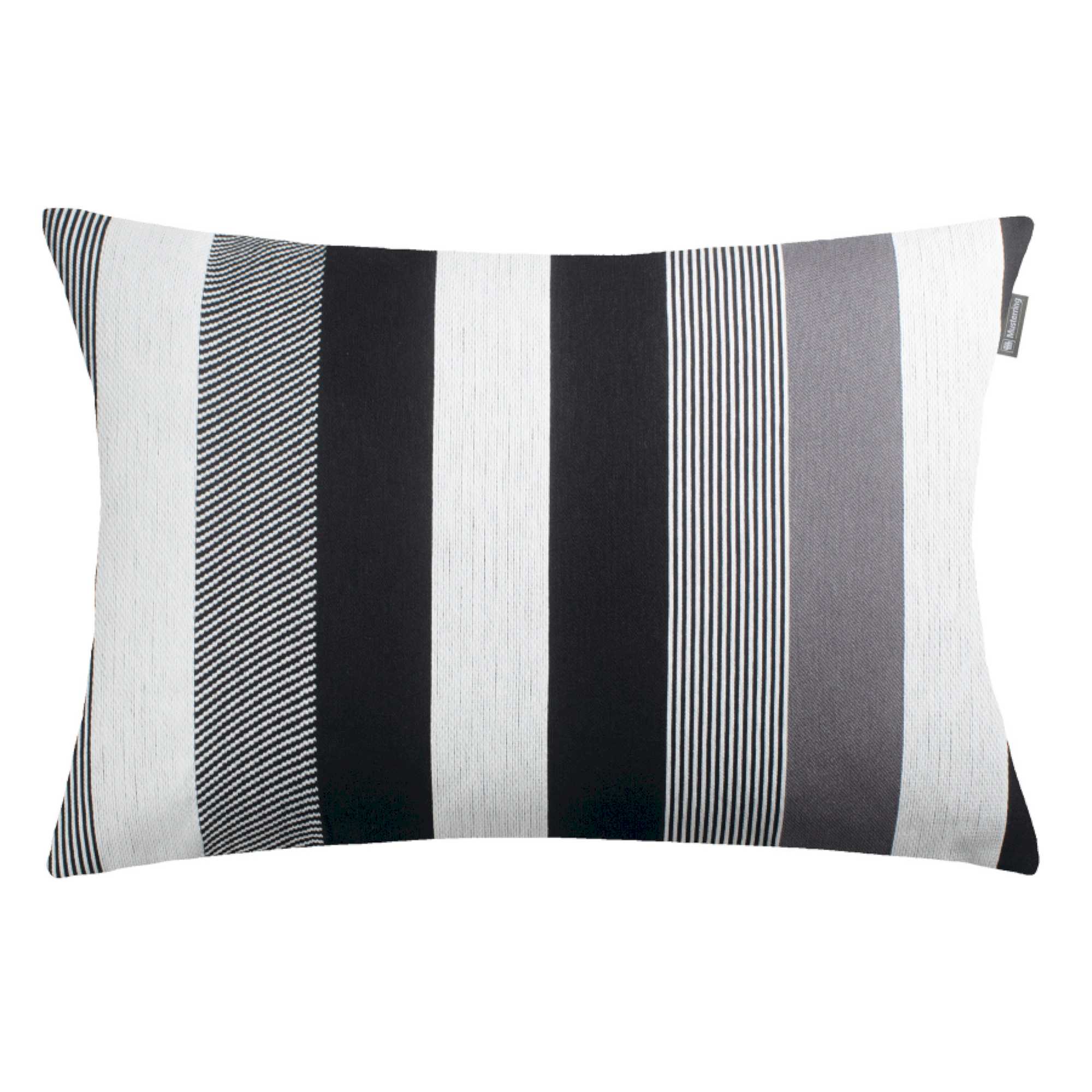 Kissenhülle Stripe mit Längsstreifenmix und groben Gewebe 40x60 cm - WohnDirect.com - Heimtextilien für stilvolles Wohnambiente