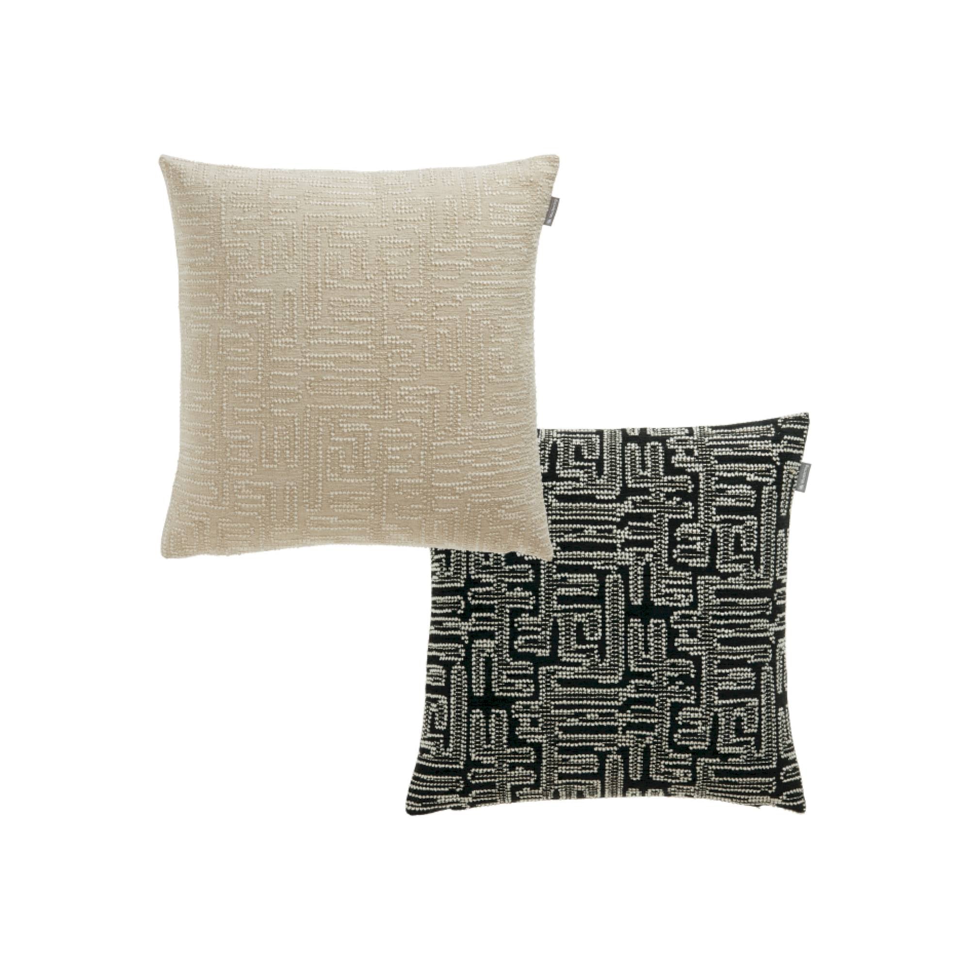Elegante Zierkissenhülle Twist  im modernen Design