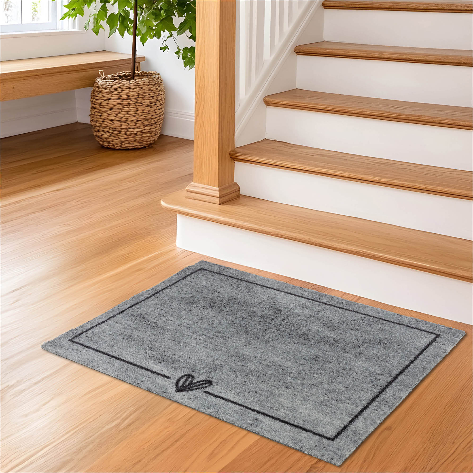 Türmatte MIABELLA – Stilvoll, saugstark, waschbar