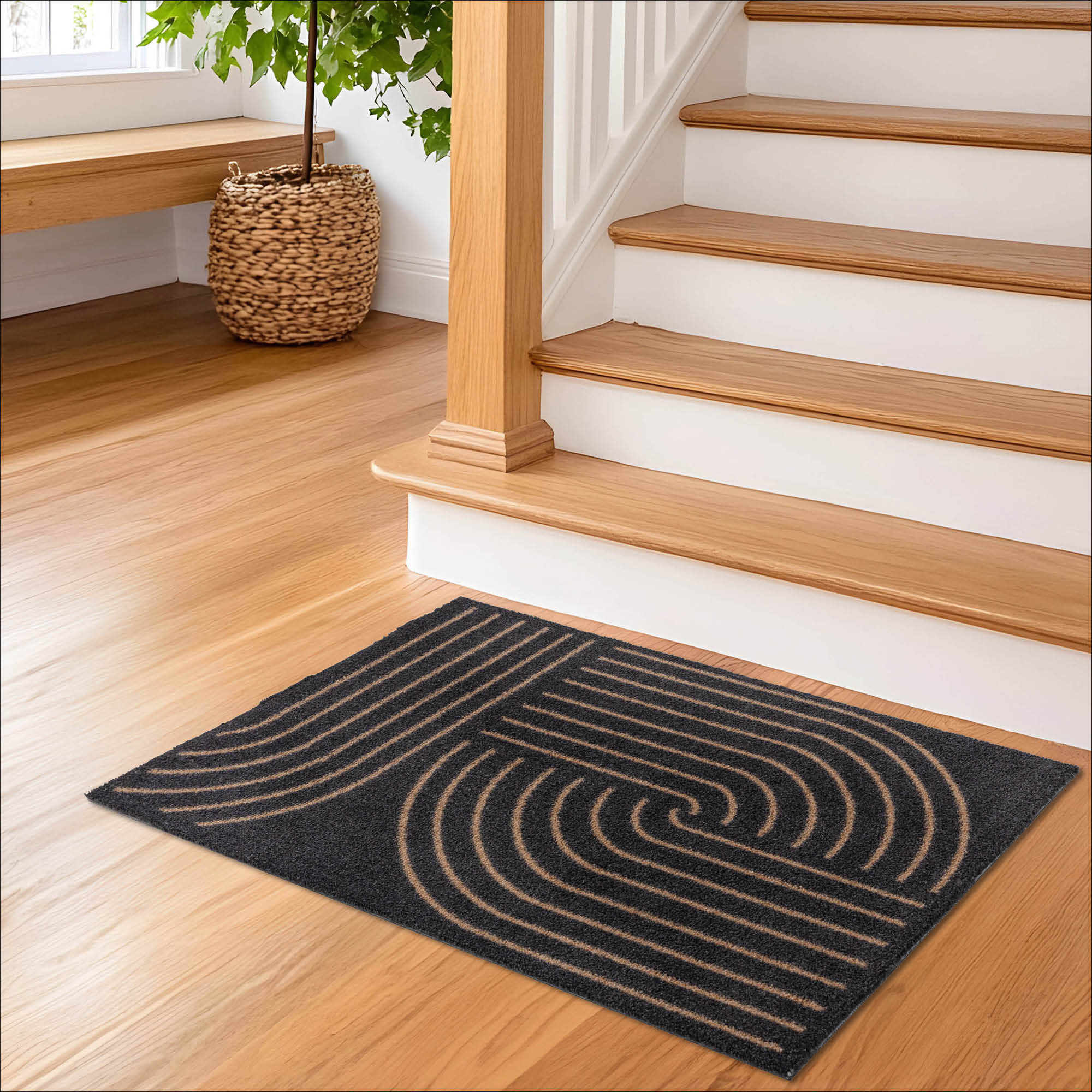 Türmatte MIABELLA – Stilvoll, saugstark, waschbar