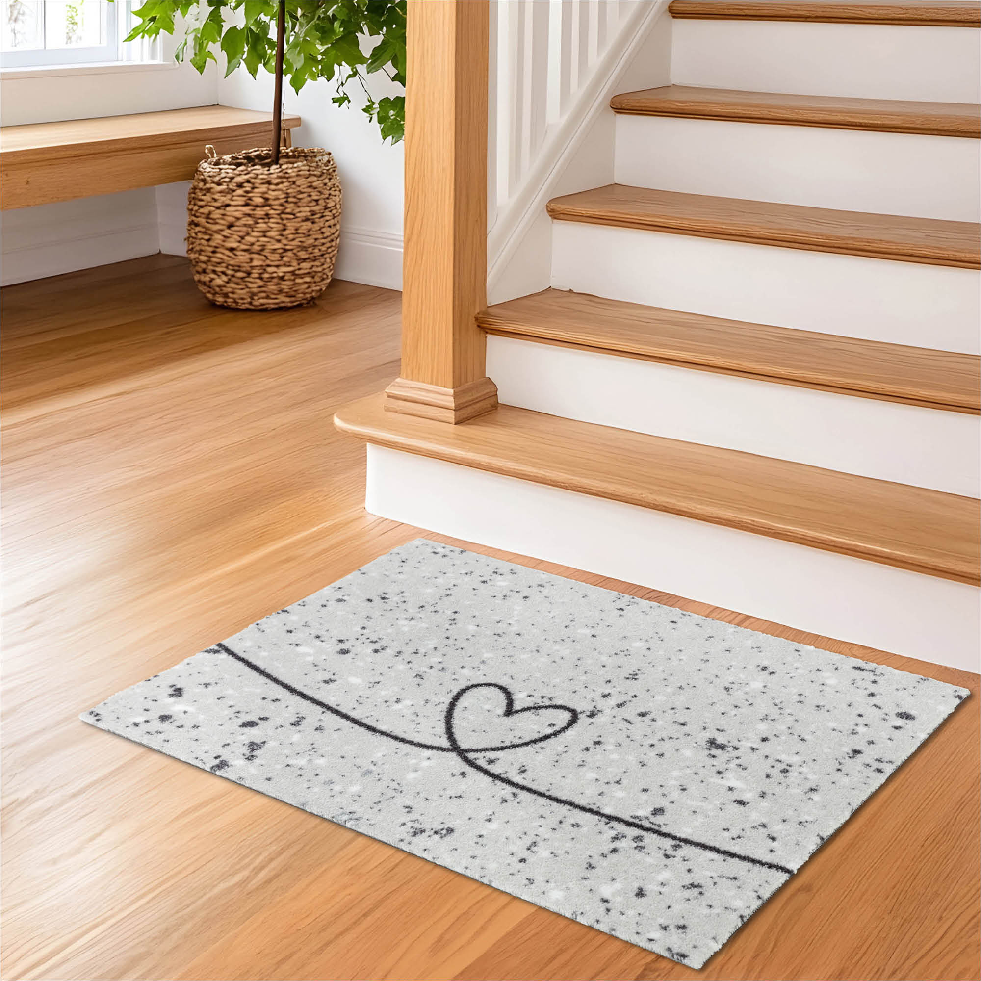 Türmatte MIABELLA – Stilvoll, saugstark, waschbar