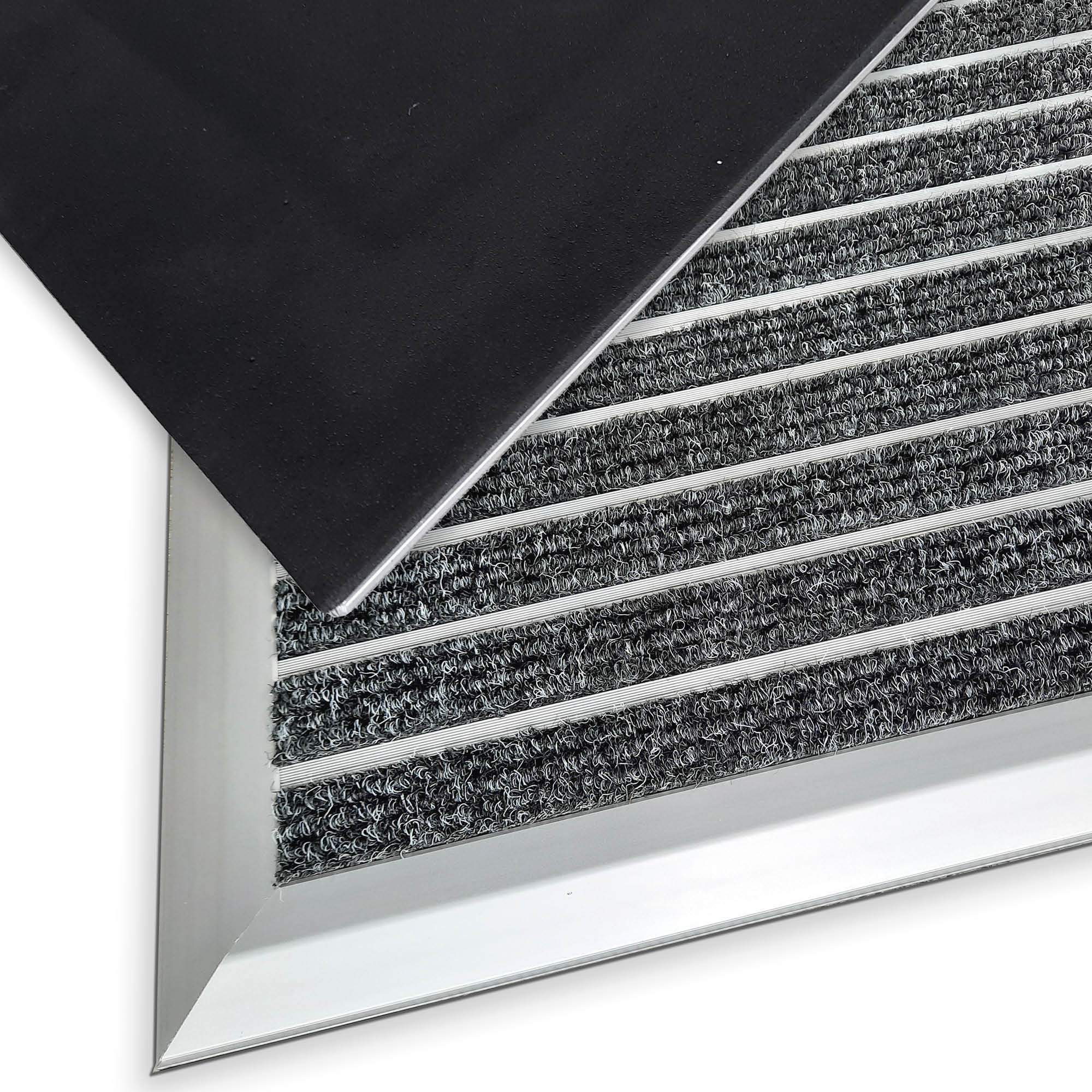 Aluminium Fußmatte EXCLUSIV MAT - hochwertig und wetterfest