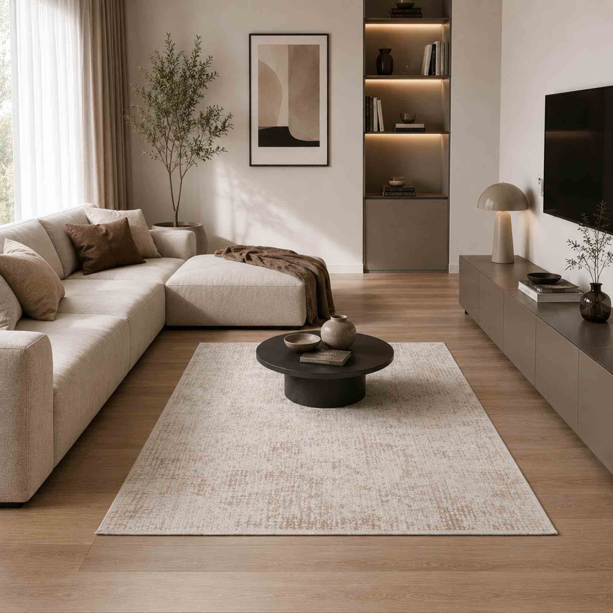SCHÖNER WOHNEN Teppich GLORY – weicher Kurzflor, modern