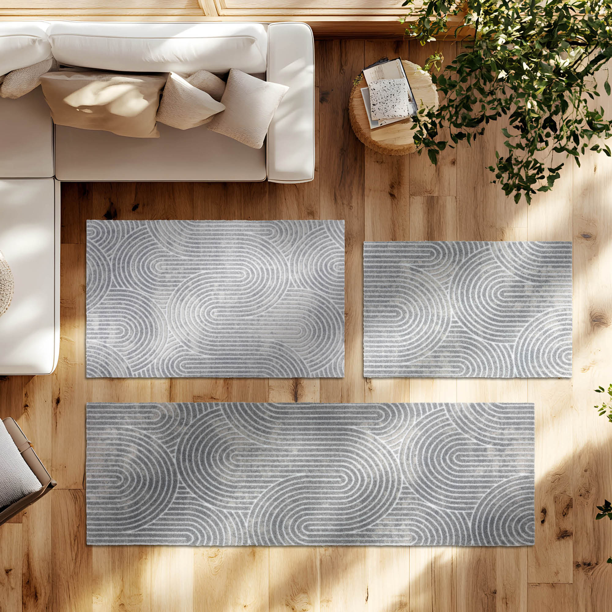 Türmatte MIABELLA – Stilvoll, saugstark, waschbar