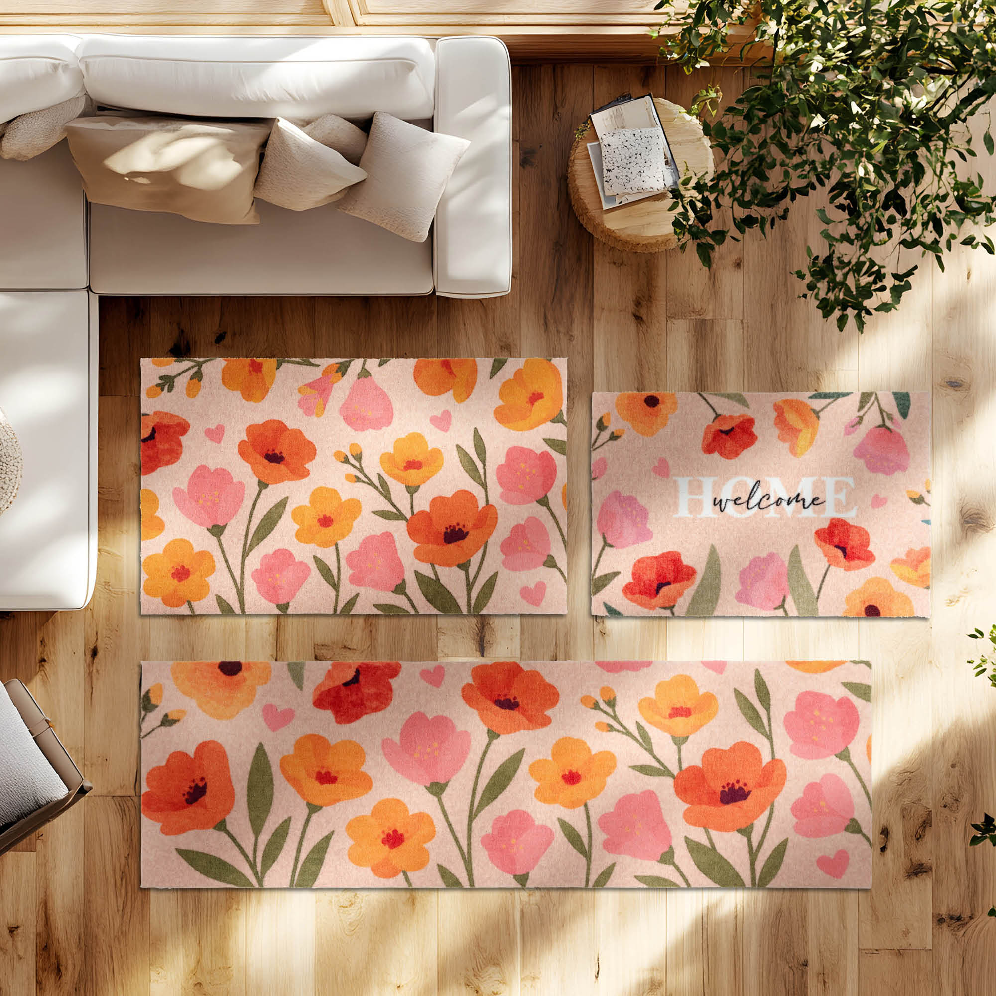 Türmatte MIABELLA – Stilvoll, saugstark, waschbar