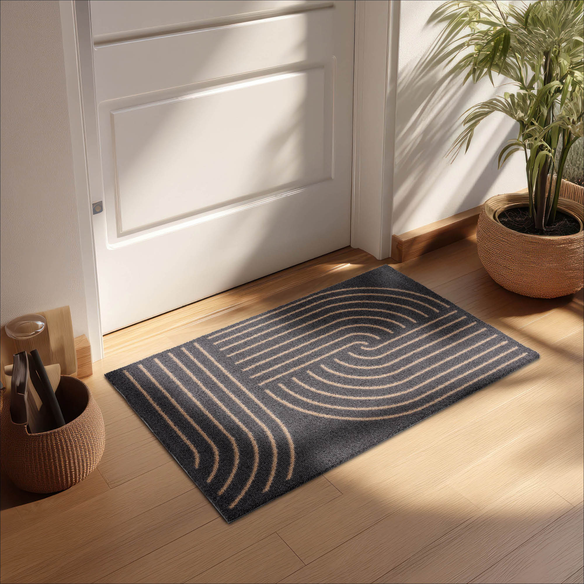 Türmatte MIABELLA – Stilvoll, saugstark, waschbar