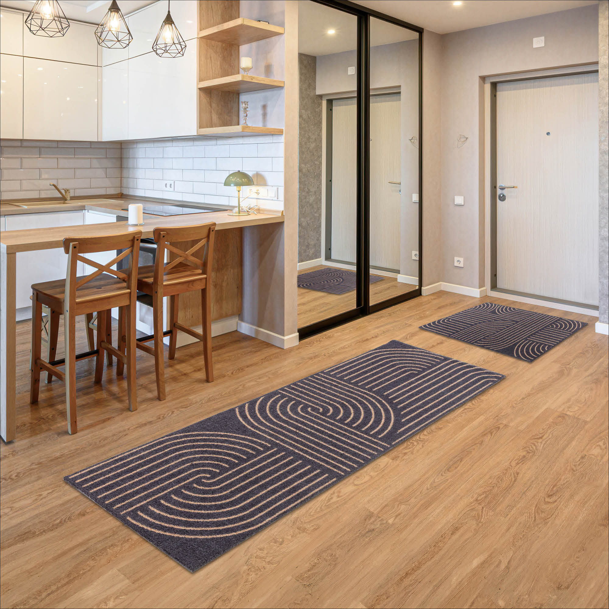 Türmatte MIABELLA – Stilvoll, saugstark, waschbar