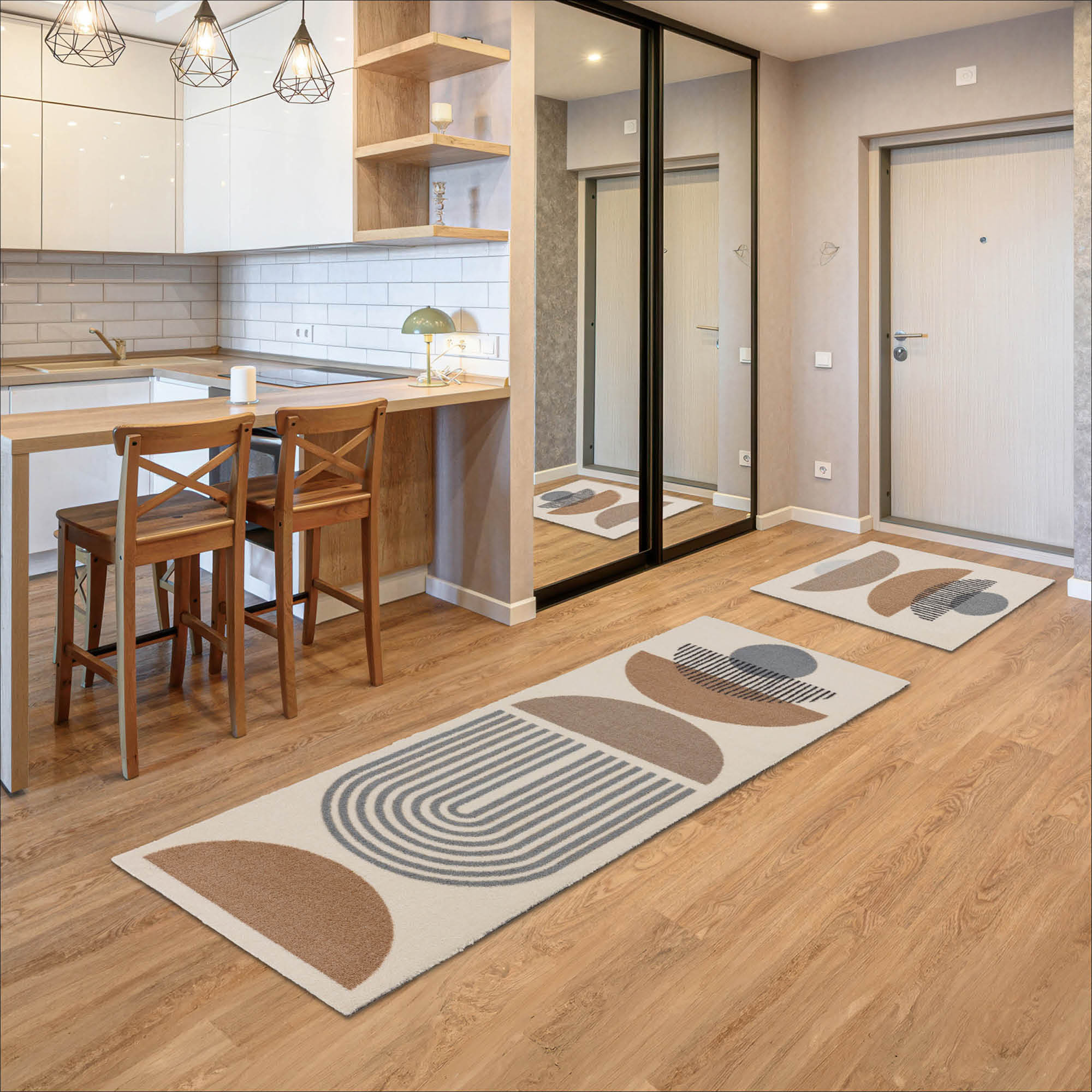 Türmatte MIABELLA – Stilvoll, saugstark, waschbar