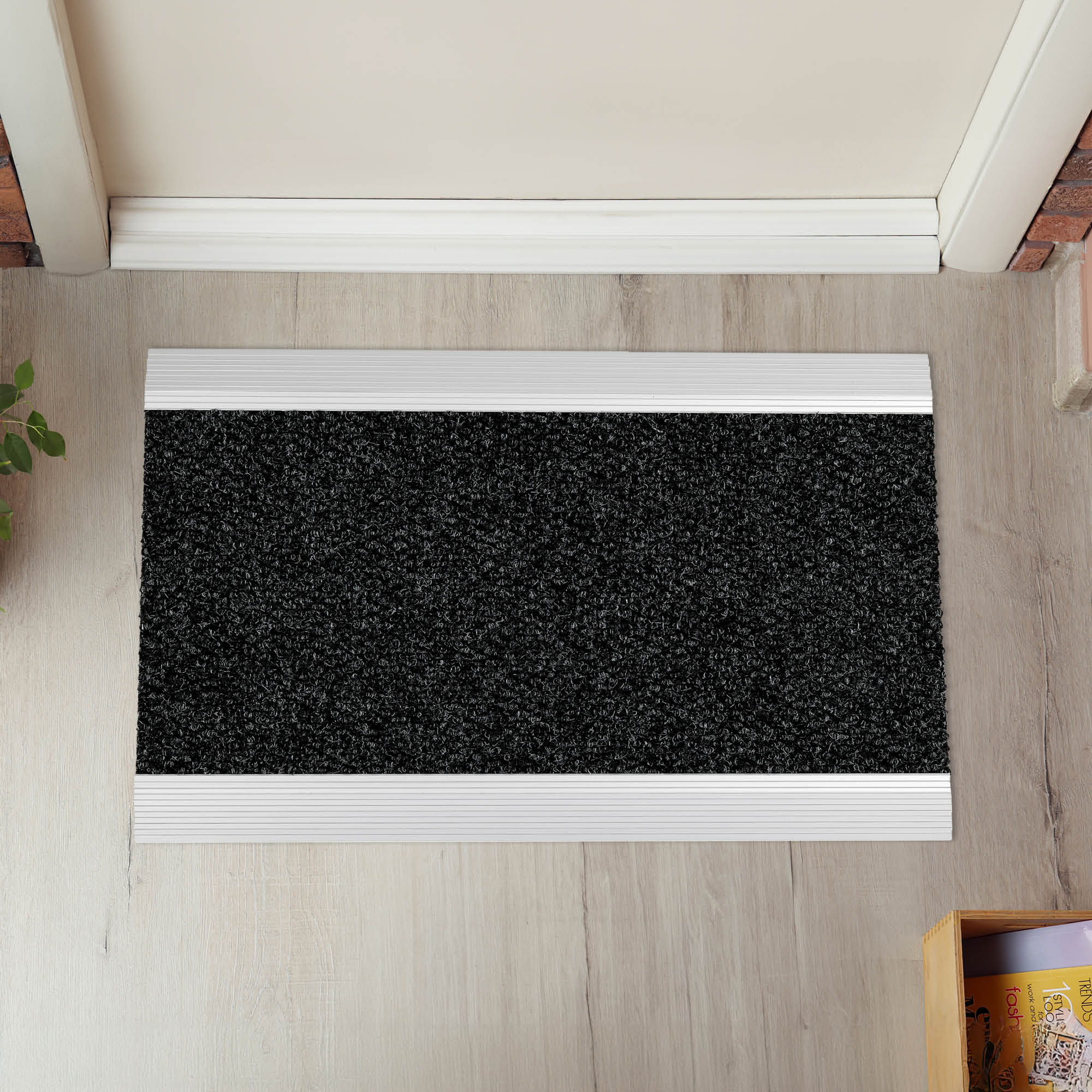 Fußmatte NUB BRUSH ALU – Aluminium & Eco