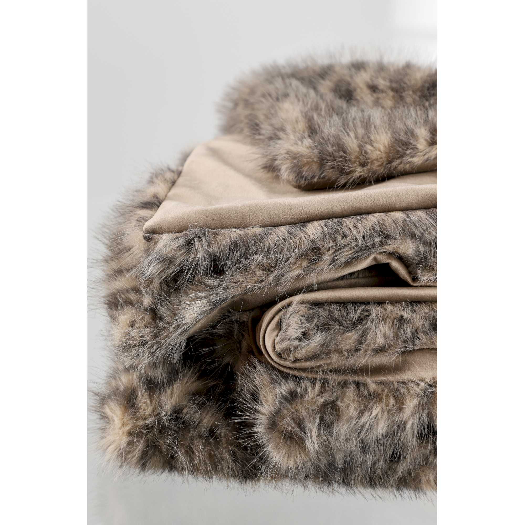 Luxus Wohndecke mit Leopardenmuster von Sportalm – weich, stilvoll & waschbar, 130x170cm