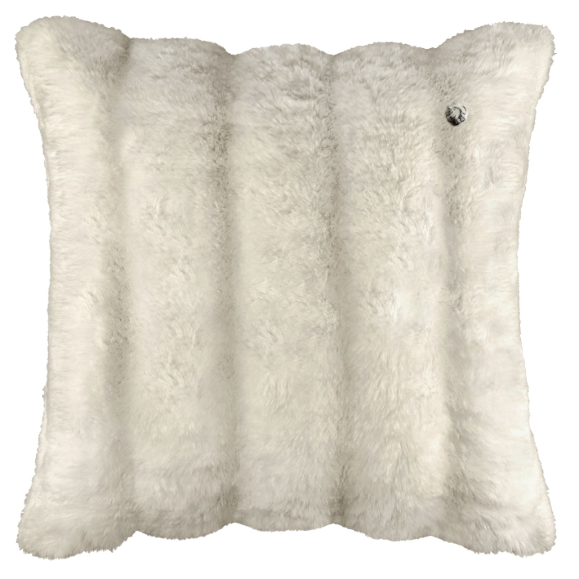 Zierkissenhülle Sportalm Doubleside Fake Fur – Greige, 50x50 cm