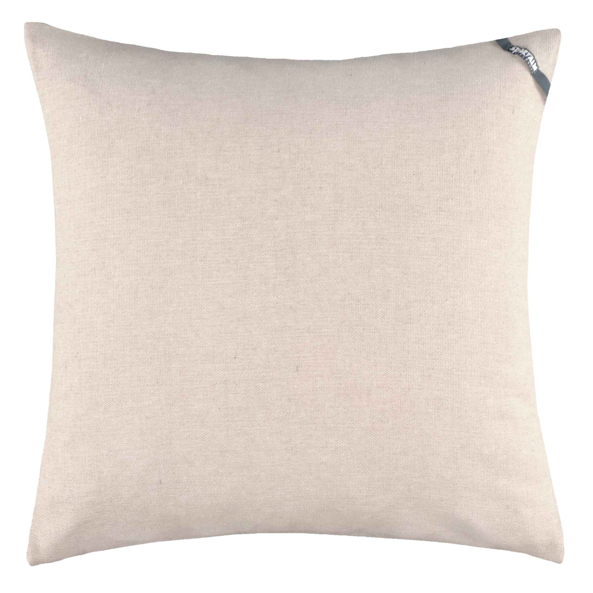 Stilvolle Zierkissenhülle im Schneefall-Design – Beige mit Leinenoptik, 45x45cm - WohnDirect.com - Heimtextilien für stilvolles Wohnambiente